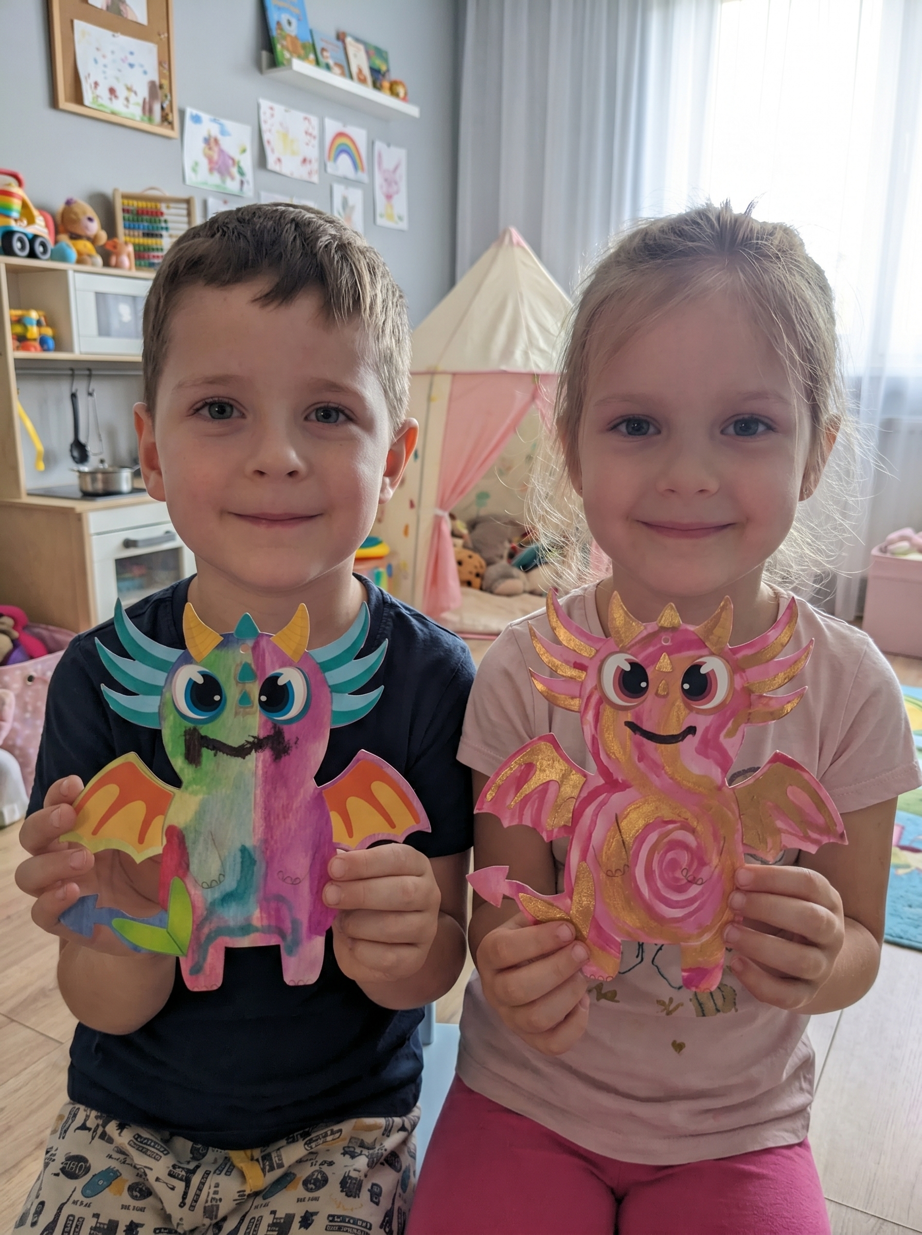 Набор для творчества HappyLine Декор Креативные дракончики роспись красками - фото 5