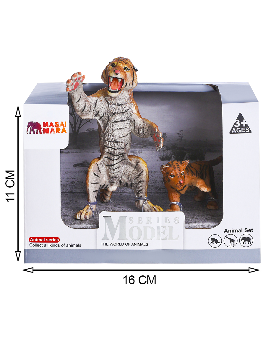 Игровой набор Masai Mara Семья тигров - фото 2