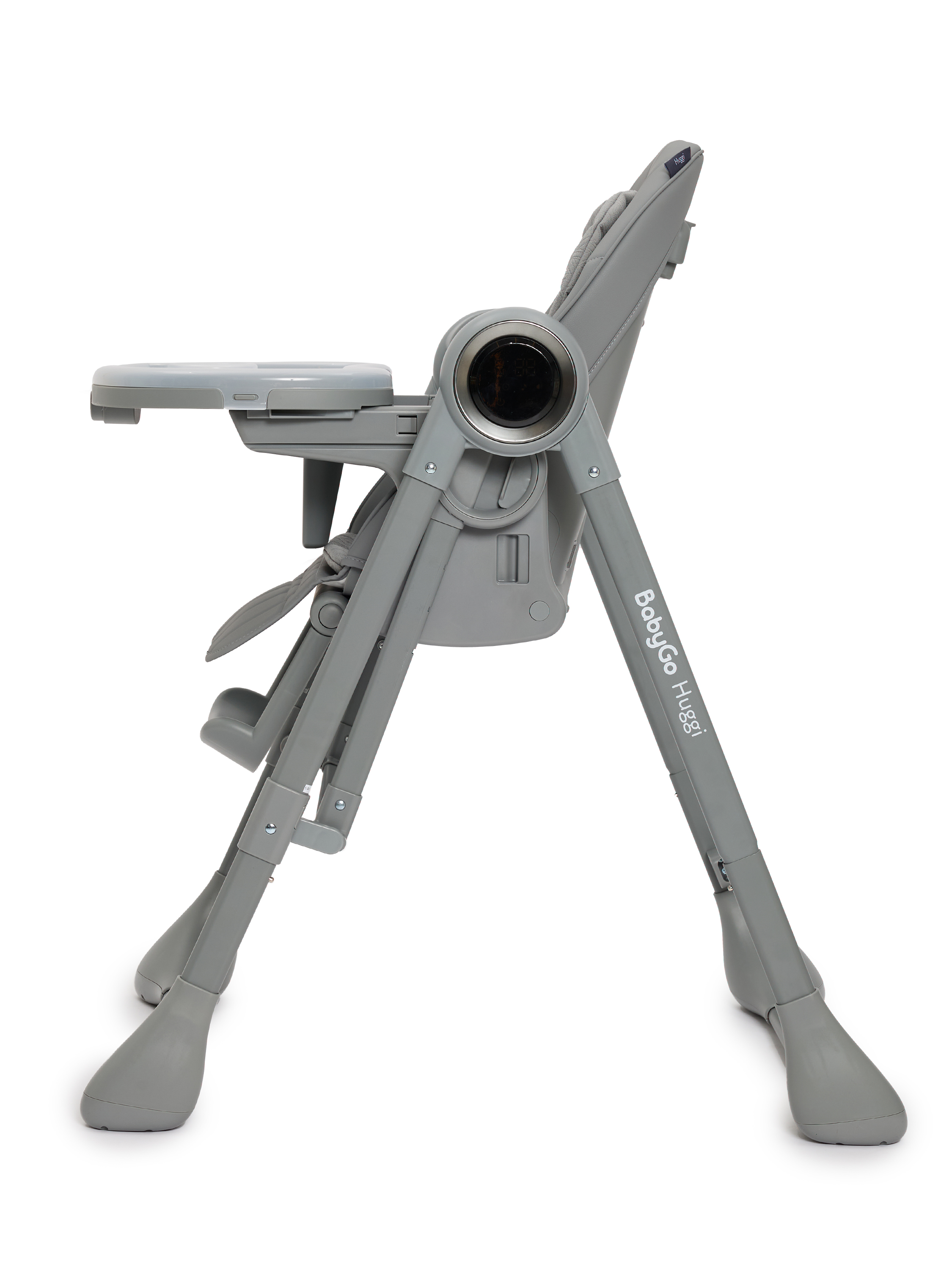 Стульчик для кормления BabyGo Huggi grey серый - фото 3