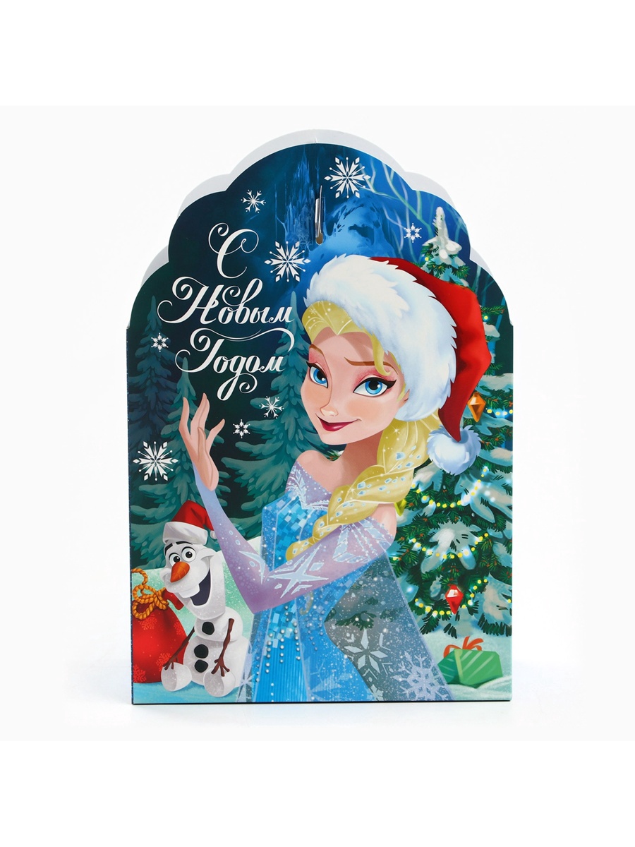 Коробка складная, новогодняя Disney "С Новым годом", 17 х 25 х 8 см - фото 2
