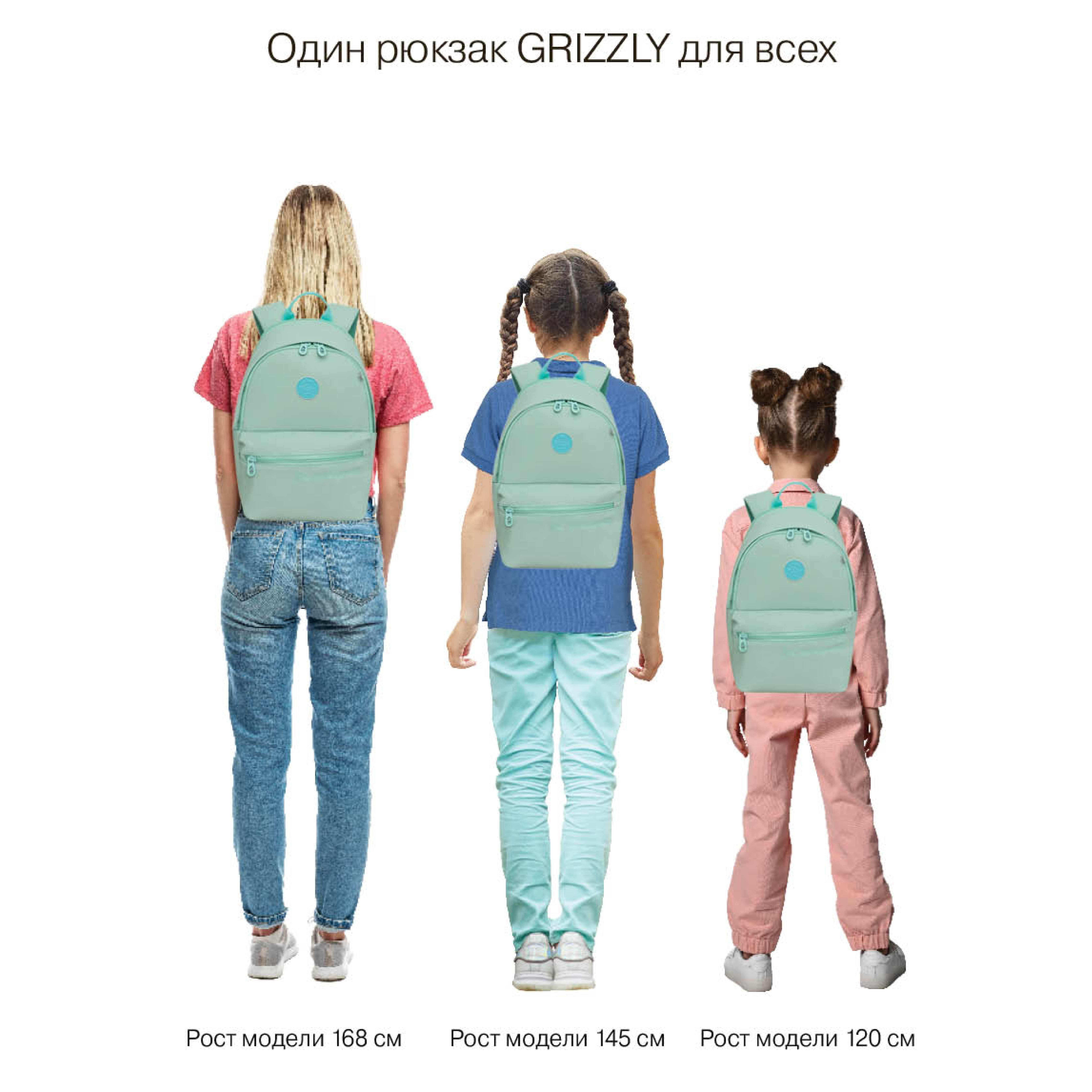 Рюкзак дошкольный Grizzly для девочки - фото 14