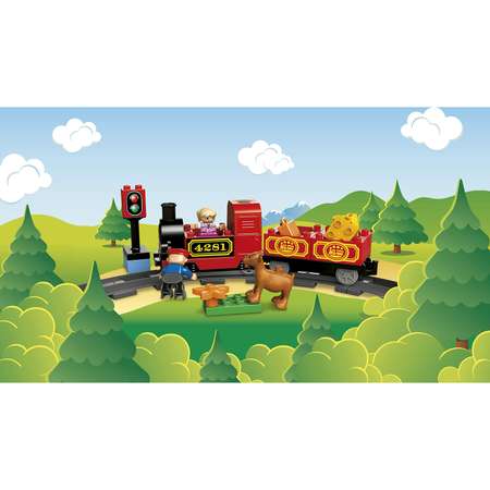 Конструктор LEGO DUPLO Мой первый поезд блочный
