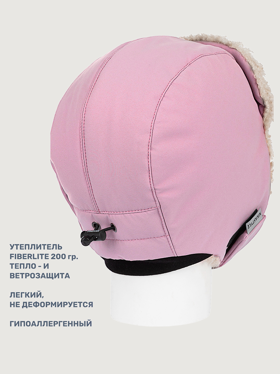 Шапка NIKASTYLE 11з16325 орхидея - фото 4