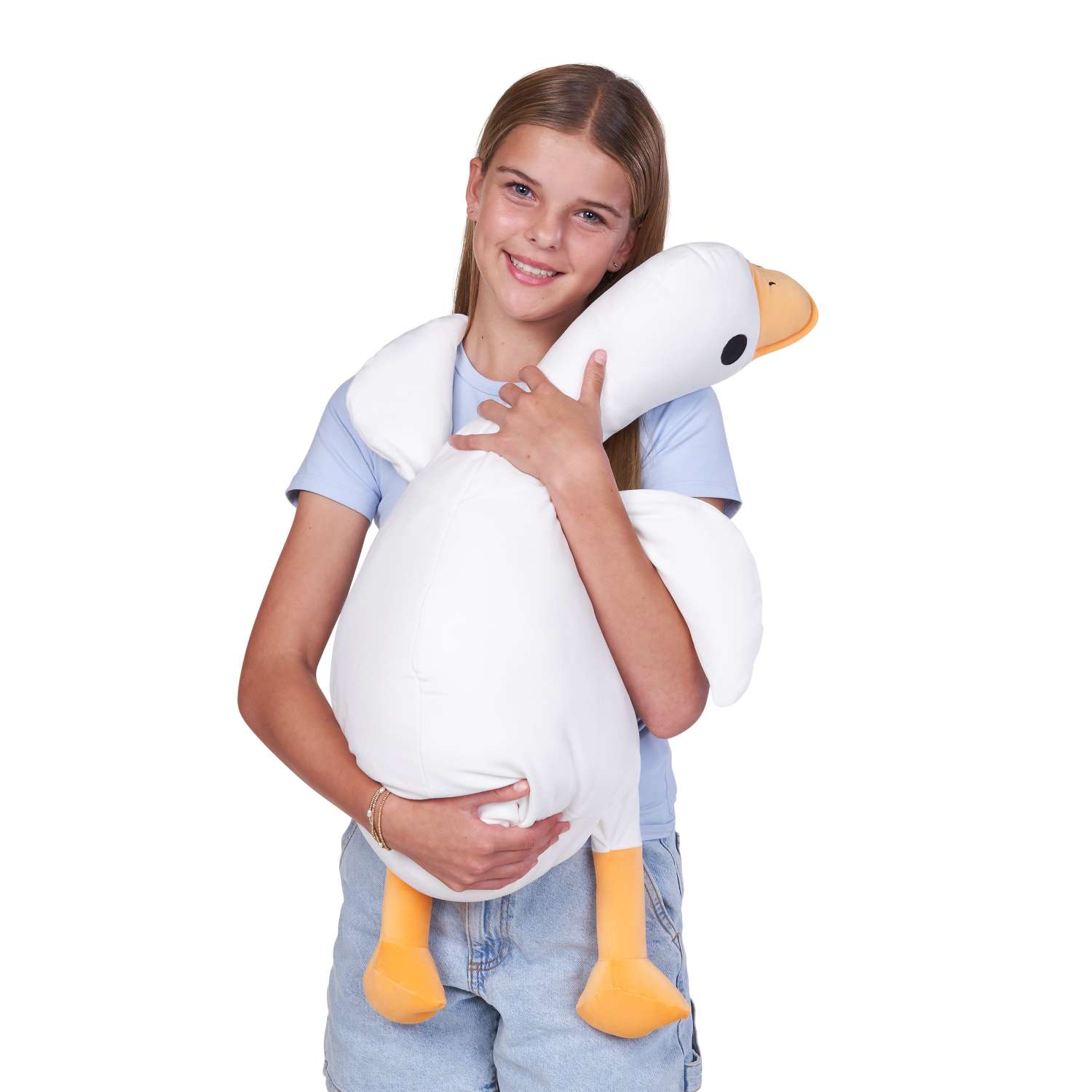 Мягкая игрушка Zuru HUG A LUMPS гусь Гусь 30 см - фото 7
