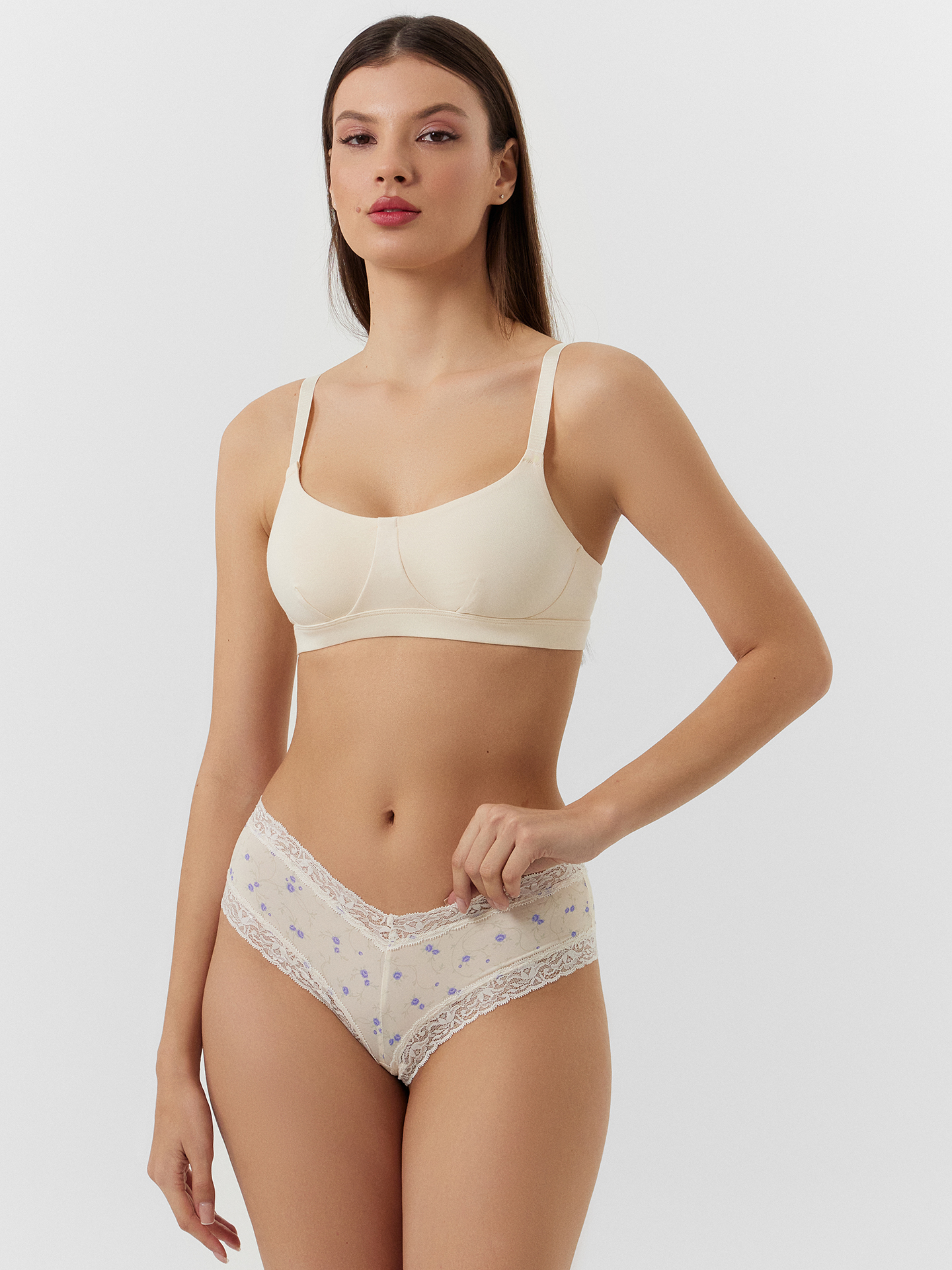 Трусы Mark Formelle (Марк Формэль) 412636/цветочки на молочном - фото 5