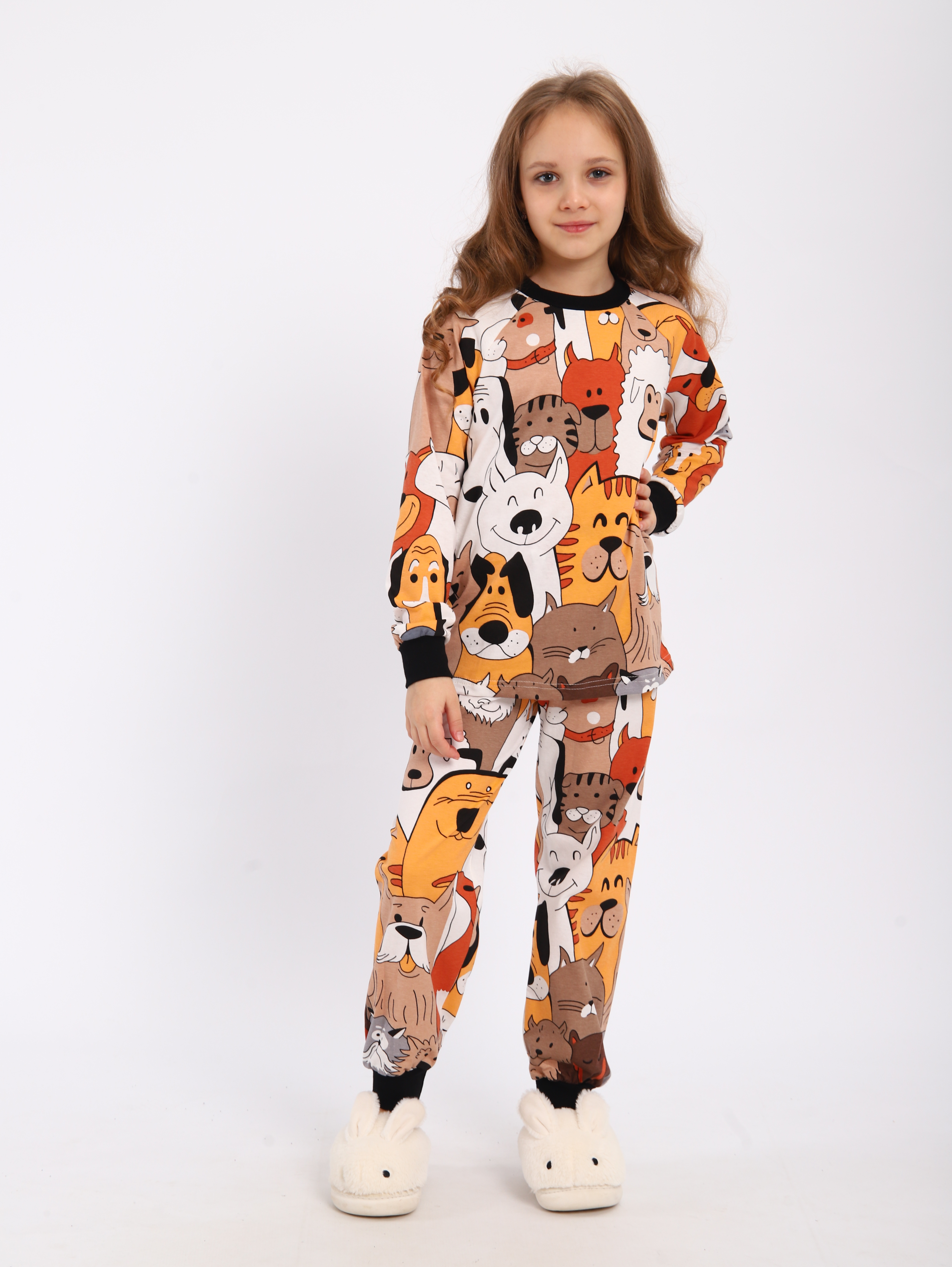 Пижама ЛАДОШКИ Пижама Вдохновение бежевый - фото 1