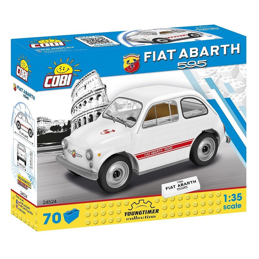 Конструктор COBI Автомобиль Fiat Abarth блочный - фото 1