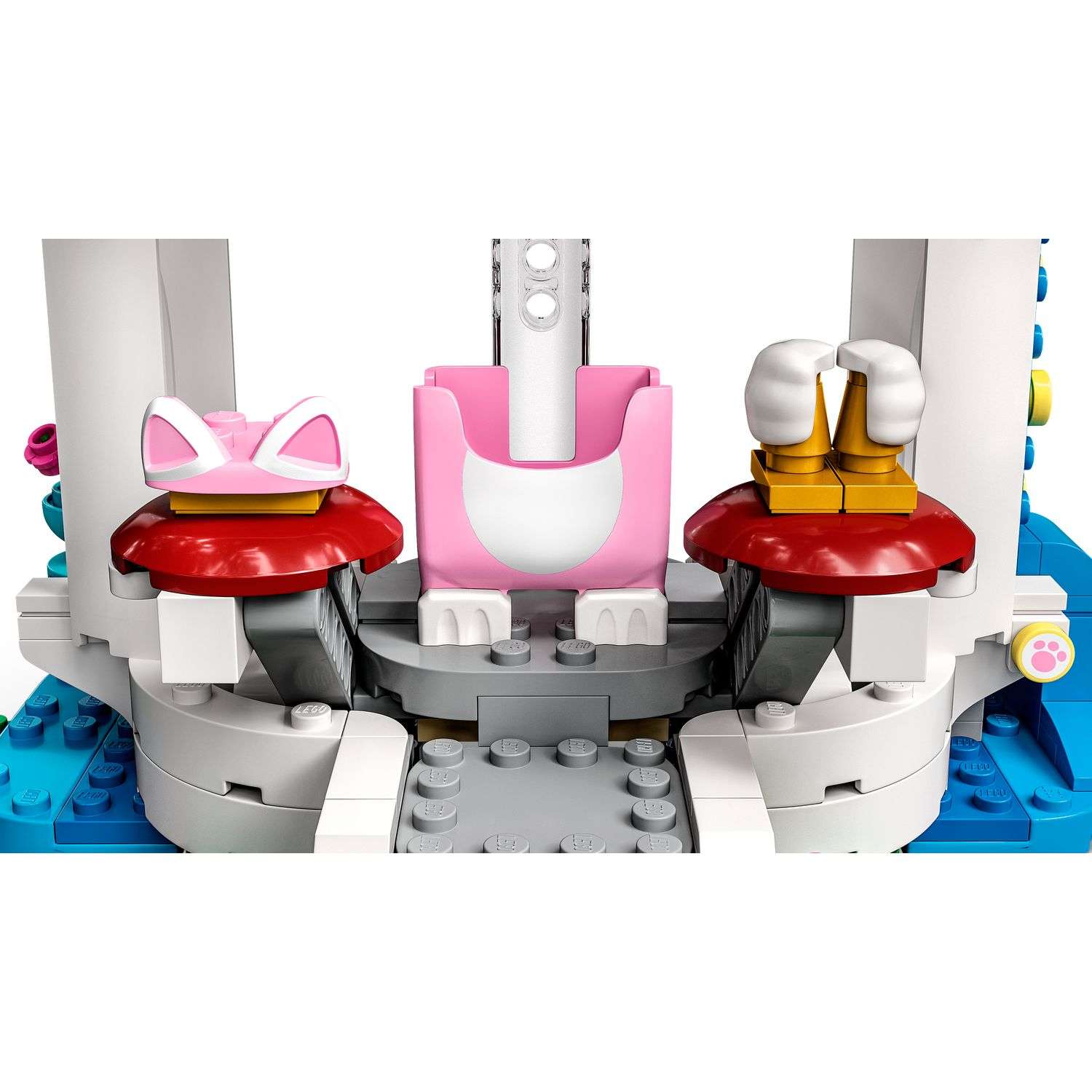 Конструктор LEGO Super Mario Cat Peach Suit Frozen Tower блочный - фото 4