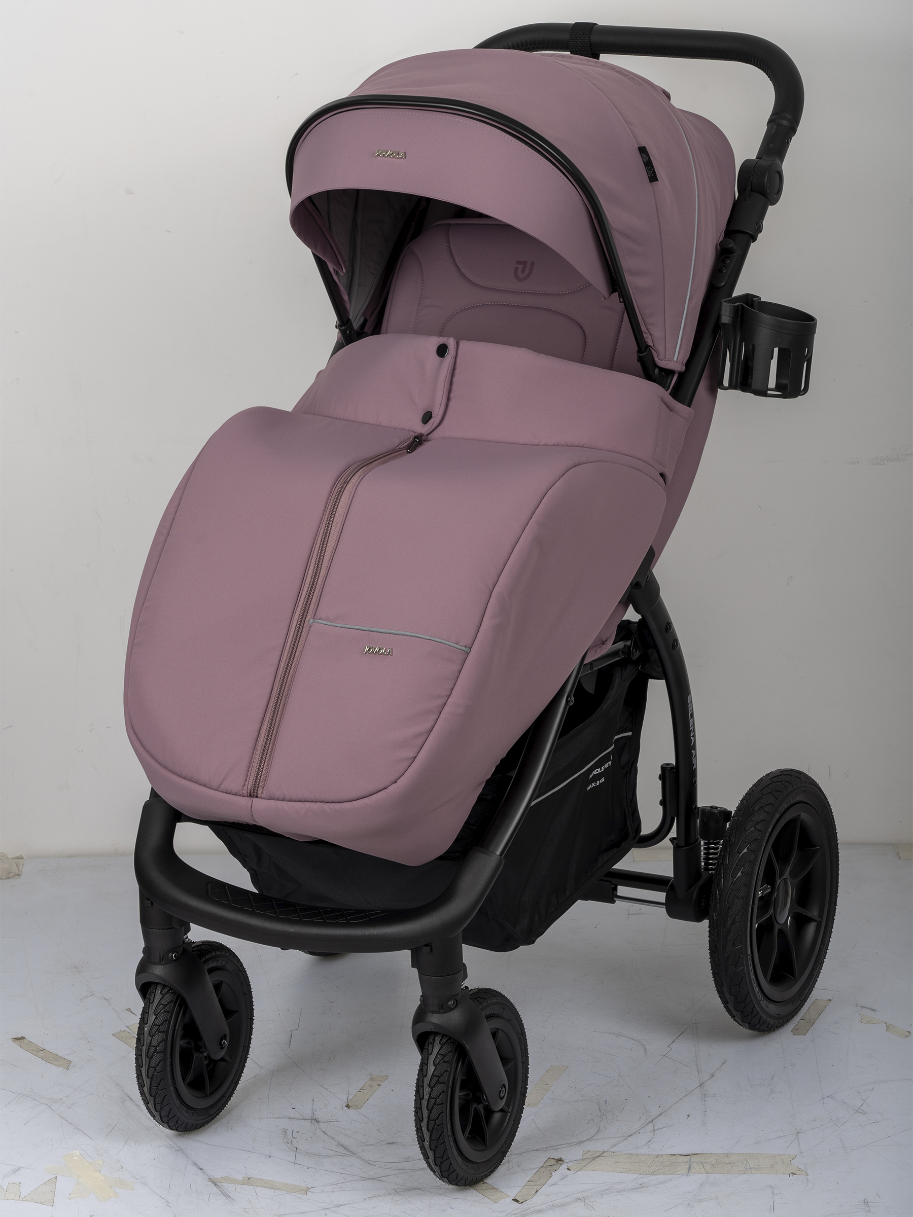 Коляска прогулочная JOVOLA Selena Air Plus розовый - фото 5