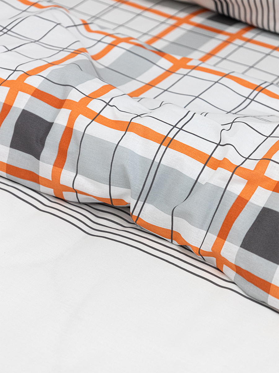 Комплект постельного белья BRAVO поплин Аранса двуспальный 4 предм. - фото 10