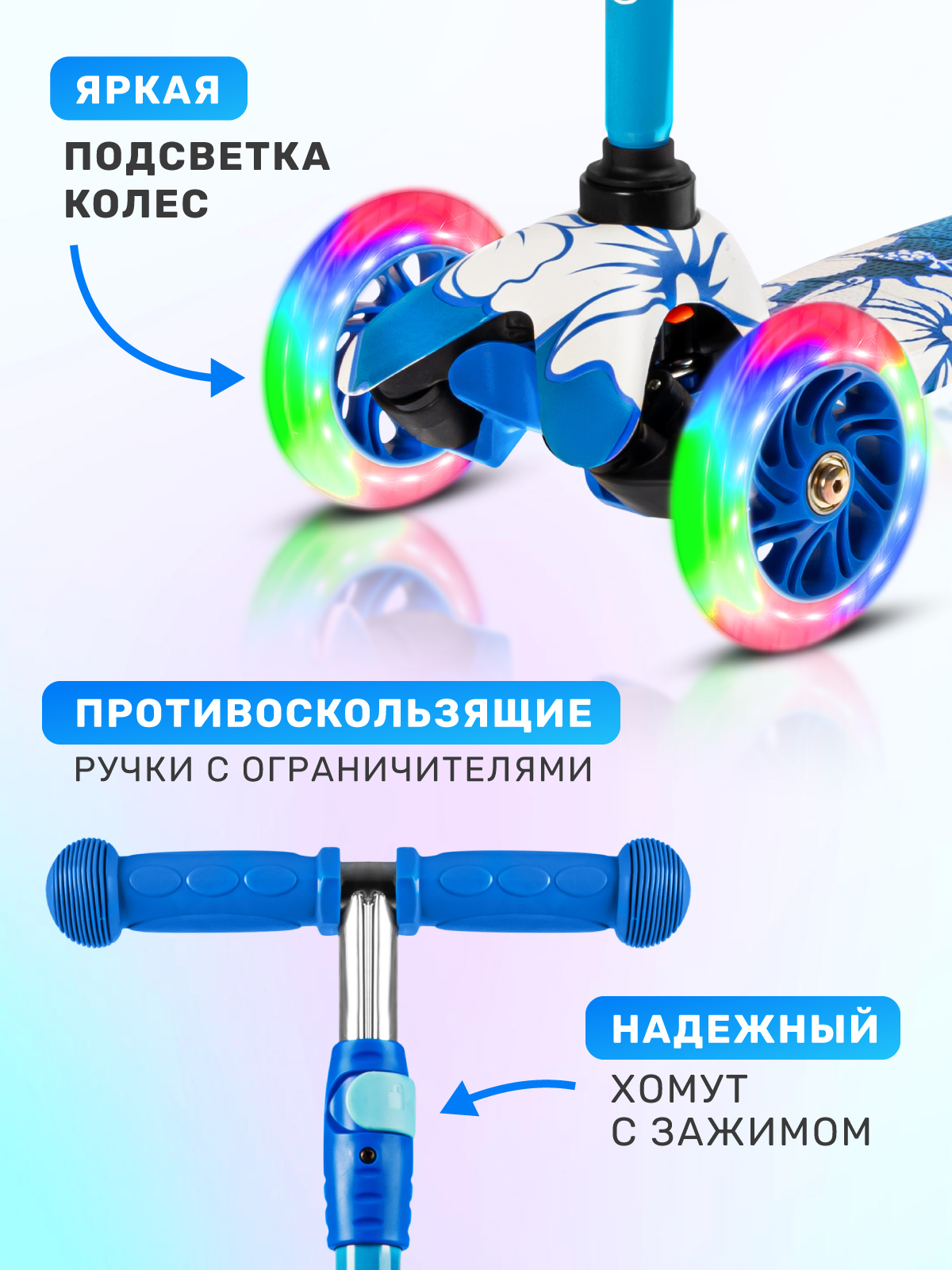 Самокат CITYRIDE трехколесный - фото 2