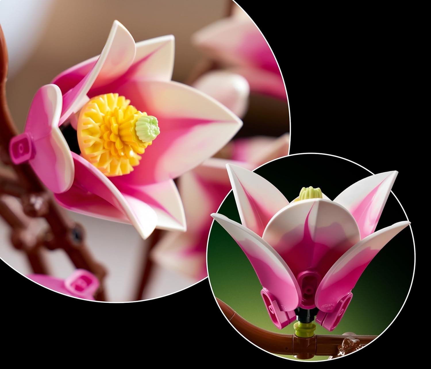 Конструктор LEGO Ideas Ветви магнолии 435 дет. - фото 4