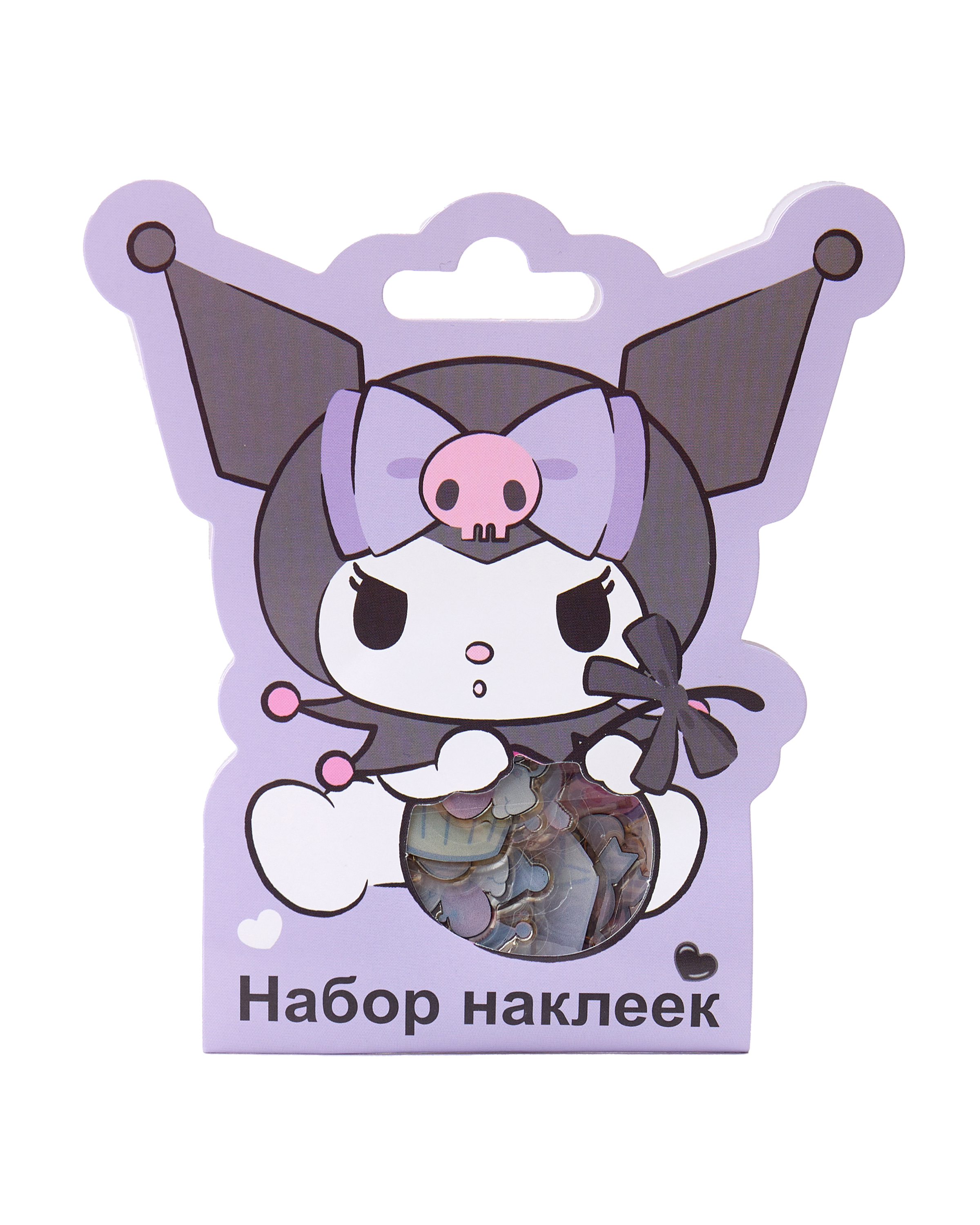 Изображение товара Наклейки Attivio Kuromi набор из 24 ярких штук KM2451073