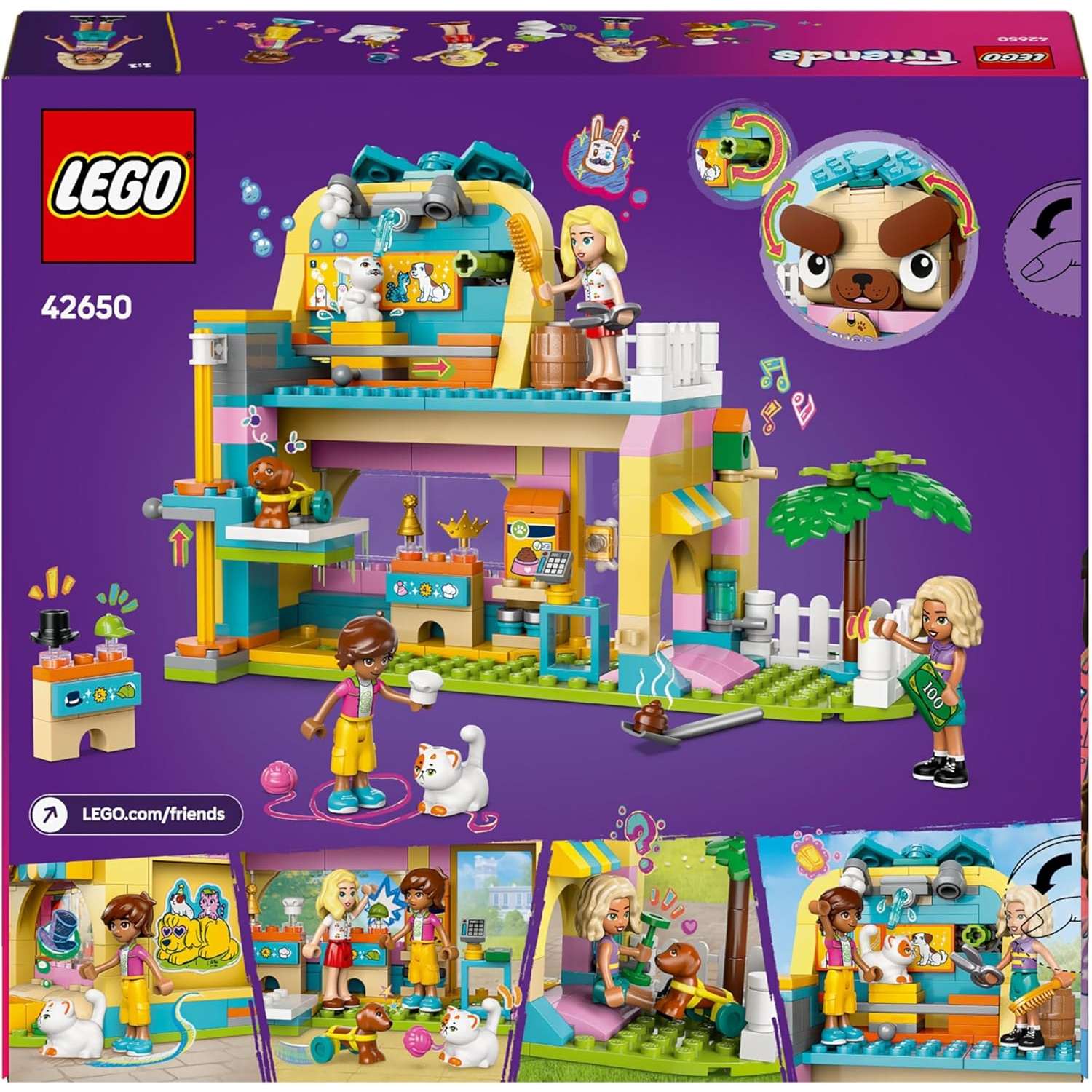 Конструктор LEGO Friends Магазин аксессуаров блочный - фото 6