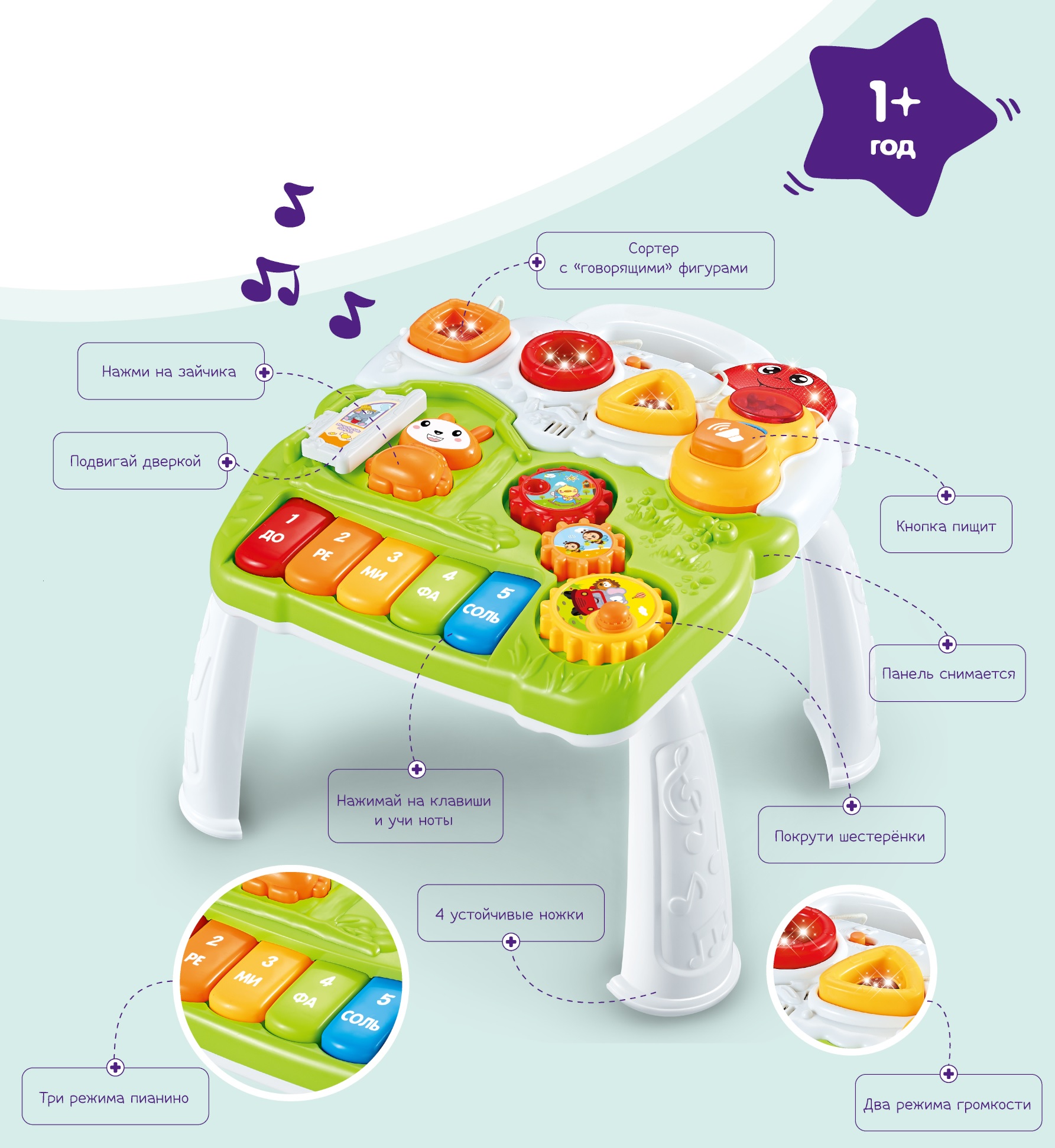 Игрушка BabyGo столик - фото 1