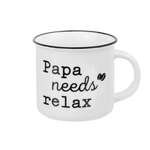 Кружка Elan Gallery 400 мл Papa needs relax