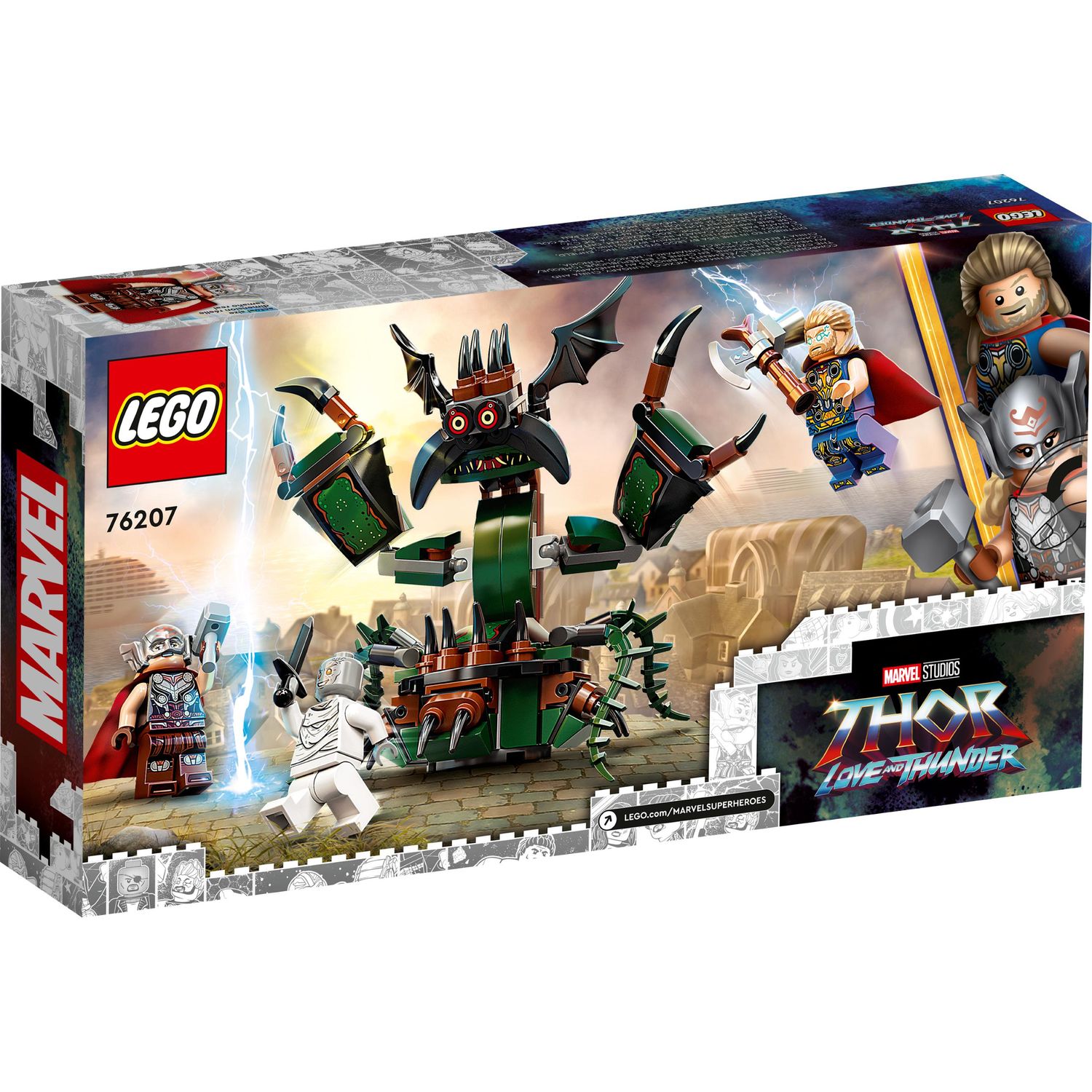 Конструктор LEGO Marvel Super Heroes Attack on New Asgard - фото 4
