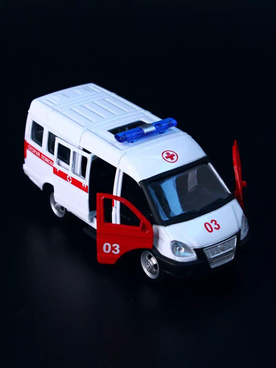 Автомобиль Play Smart Газель 1:50 в ассортименте 6404A - фото 10