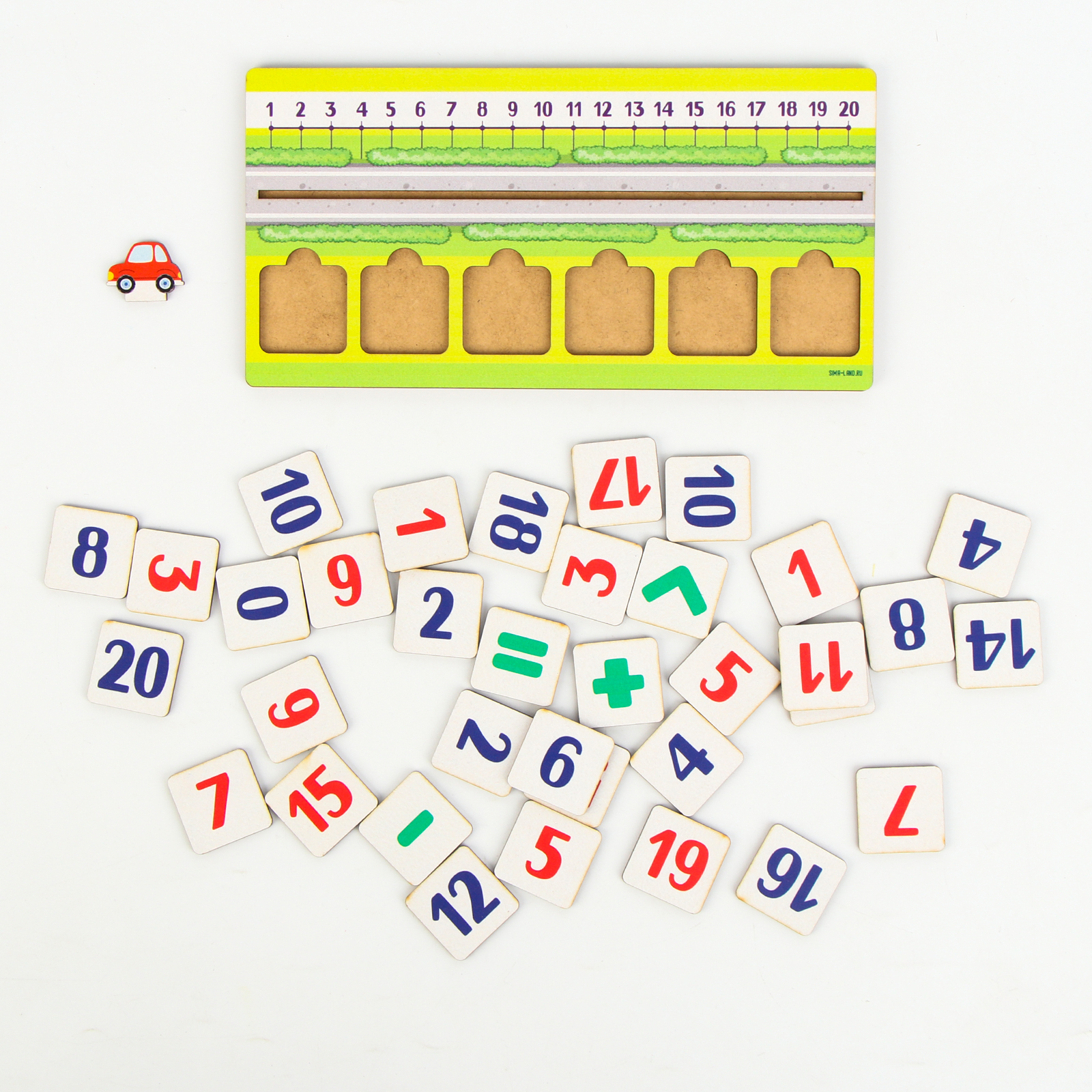 Настольная игра Лесная мастерская Учимся считать - фото 2