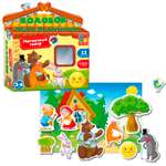 Игровой набор Vladi Toys магнитный театр Колобок