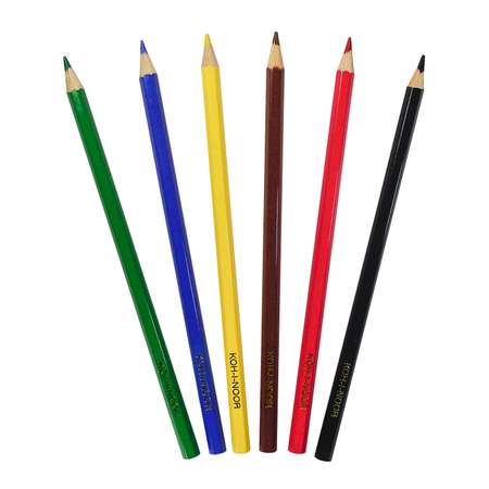 Карандаши цветные Koh-I-Noor 6 шт.