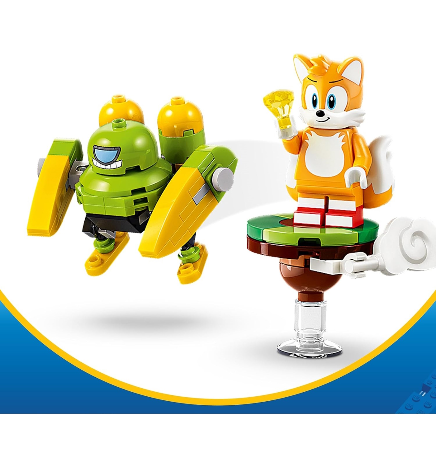 Конструктор LEGO Sonic the Hedgehog Самолёт Торнадо-1 Тейлса 310 дет. - фото 4