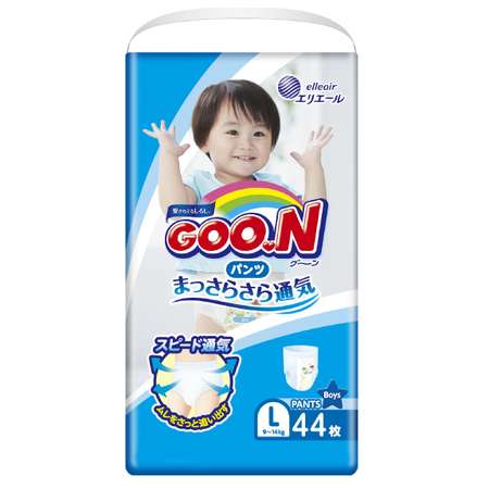 Трусики Goon для мальчиков L (9-14 кг) 44 шт.