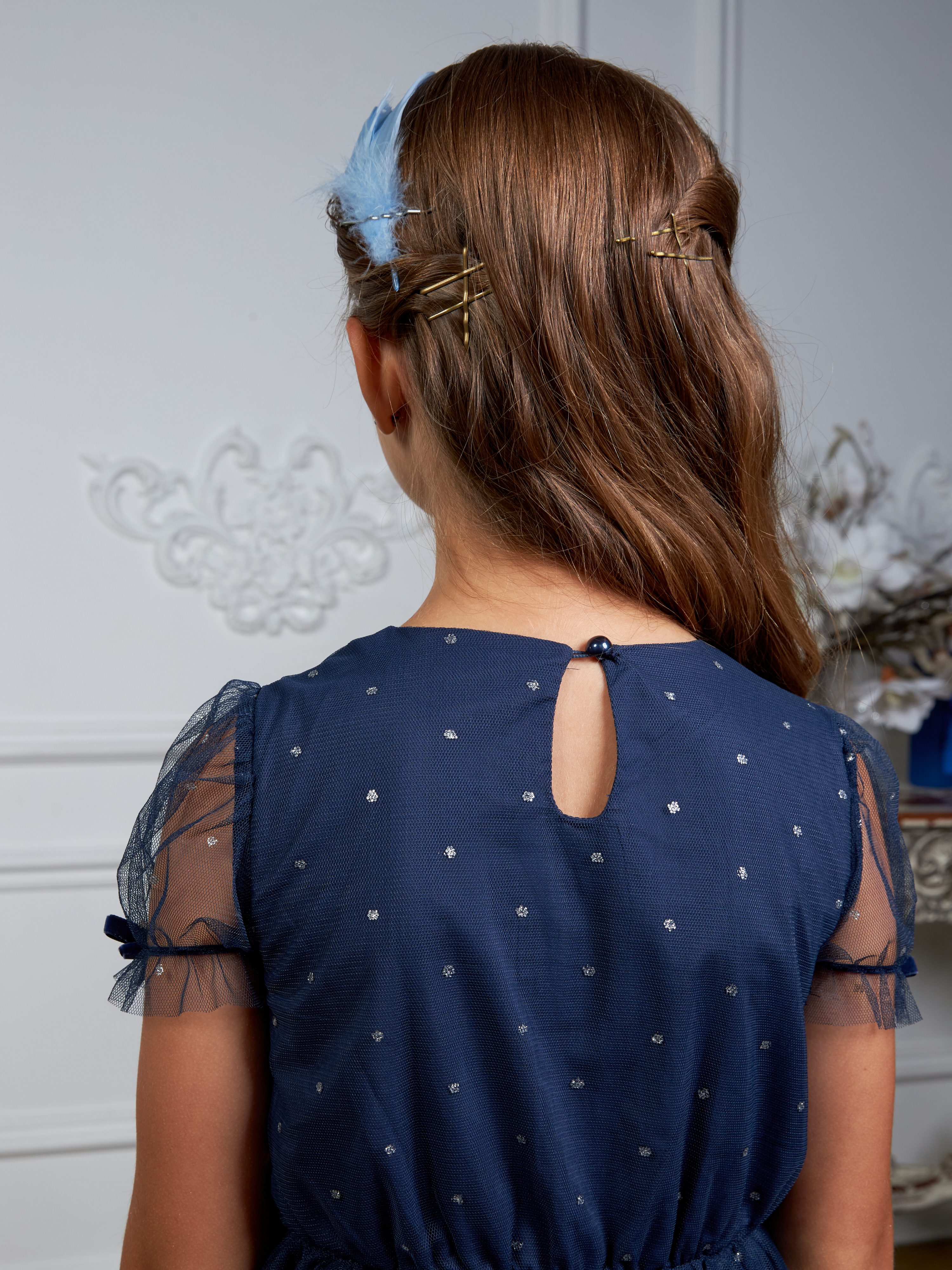 Платье ME WE KG225-W601-191_Темно-синий - фото 11