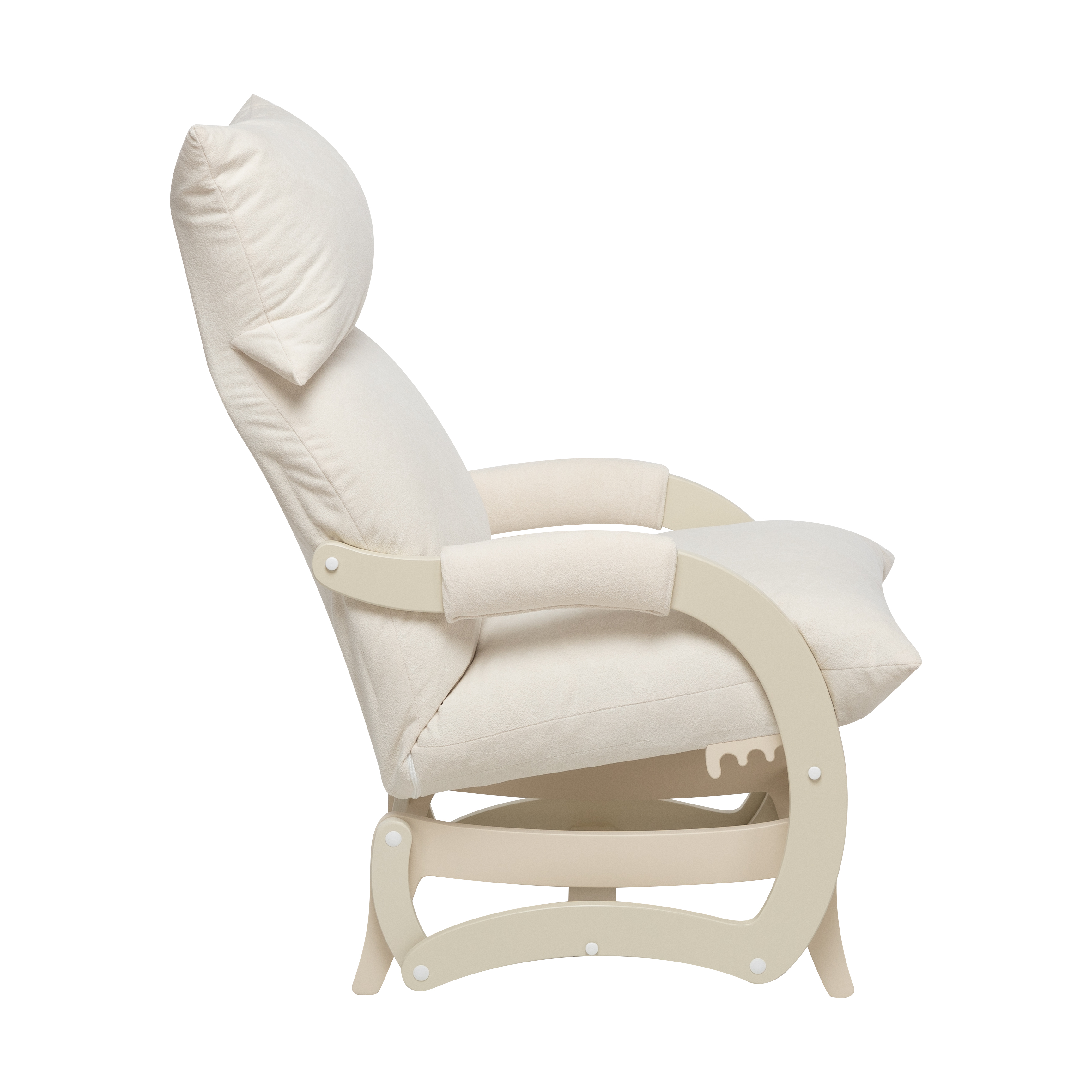 Кресло-качалка Leset Соно бежевый - фото 3