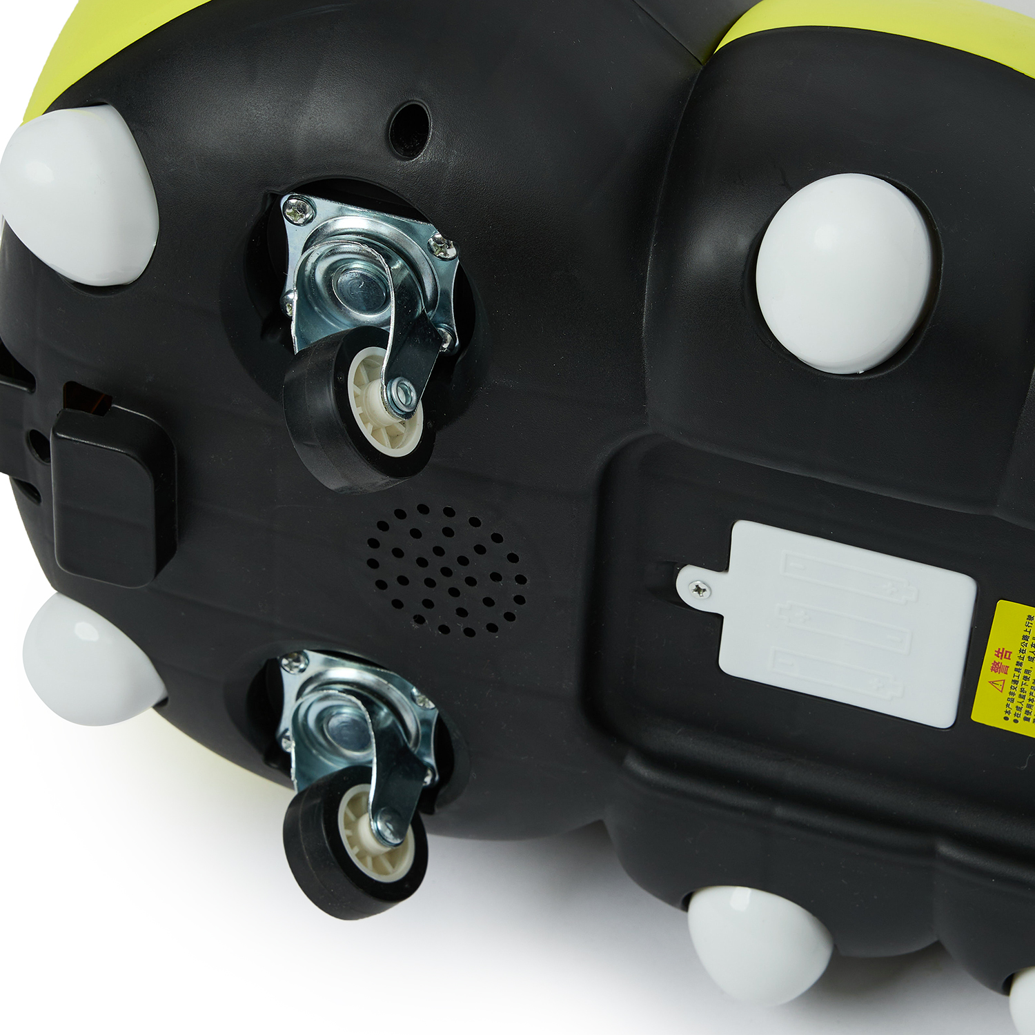 Каталка BabyGo Гусеница желтый - фото 9