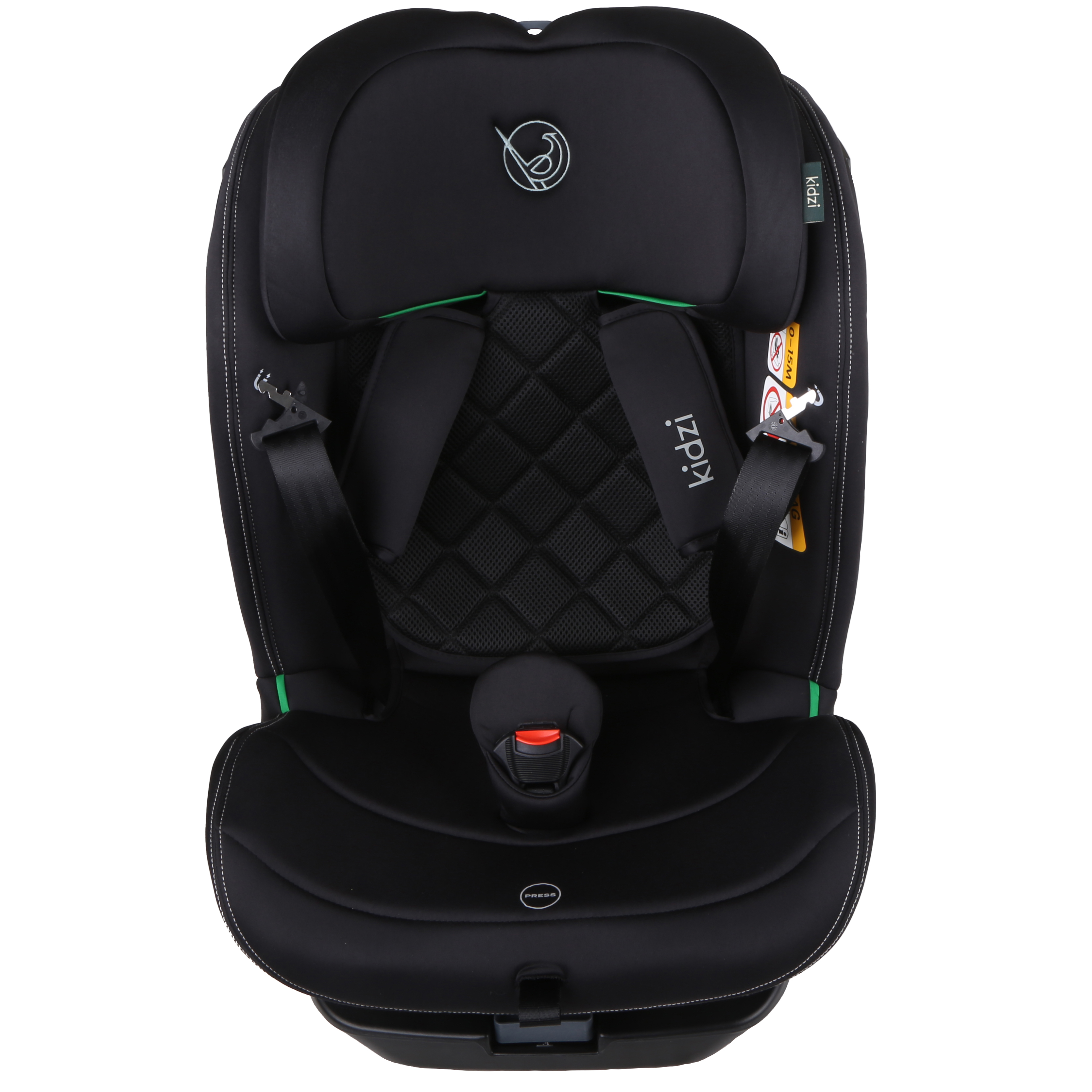 Автокресло Kidzi SPIN 360 i-SIZE Isofix 0+/1/2/3 (0-36 кг) черный - фото 4