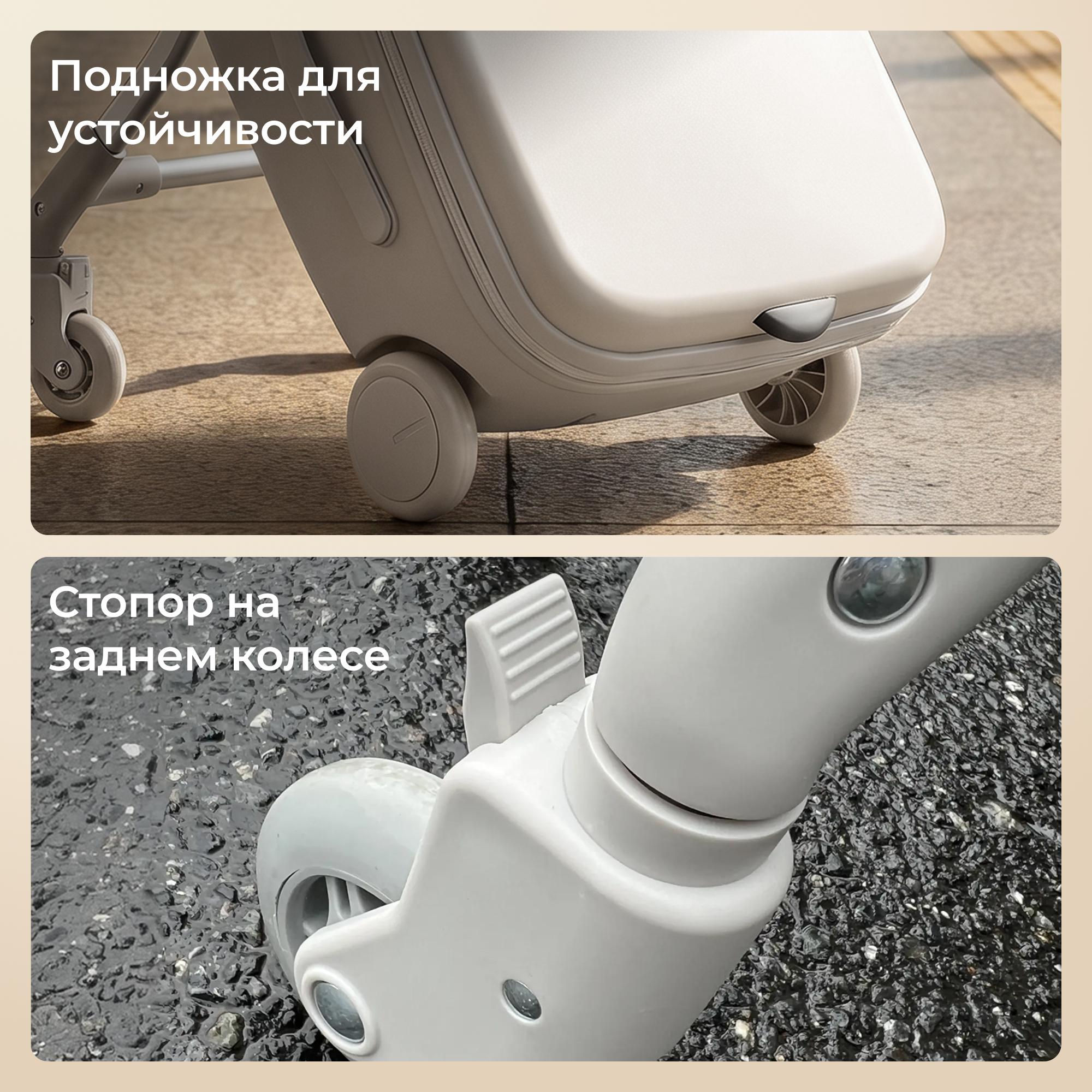 Чемодан UNIX Kids Каталка Stroller Classic - фото 7