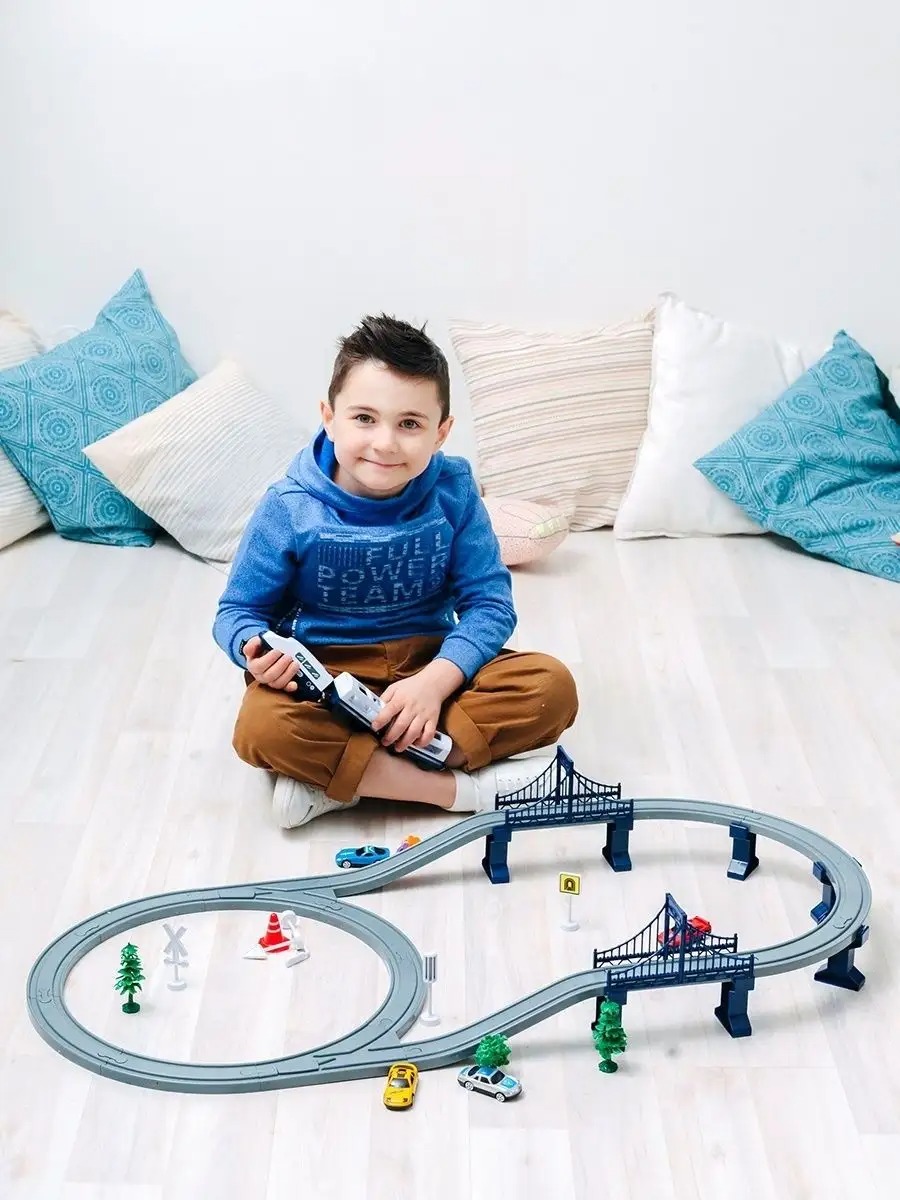 Набор железнодорожный Givito G201-011 - фото 7