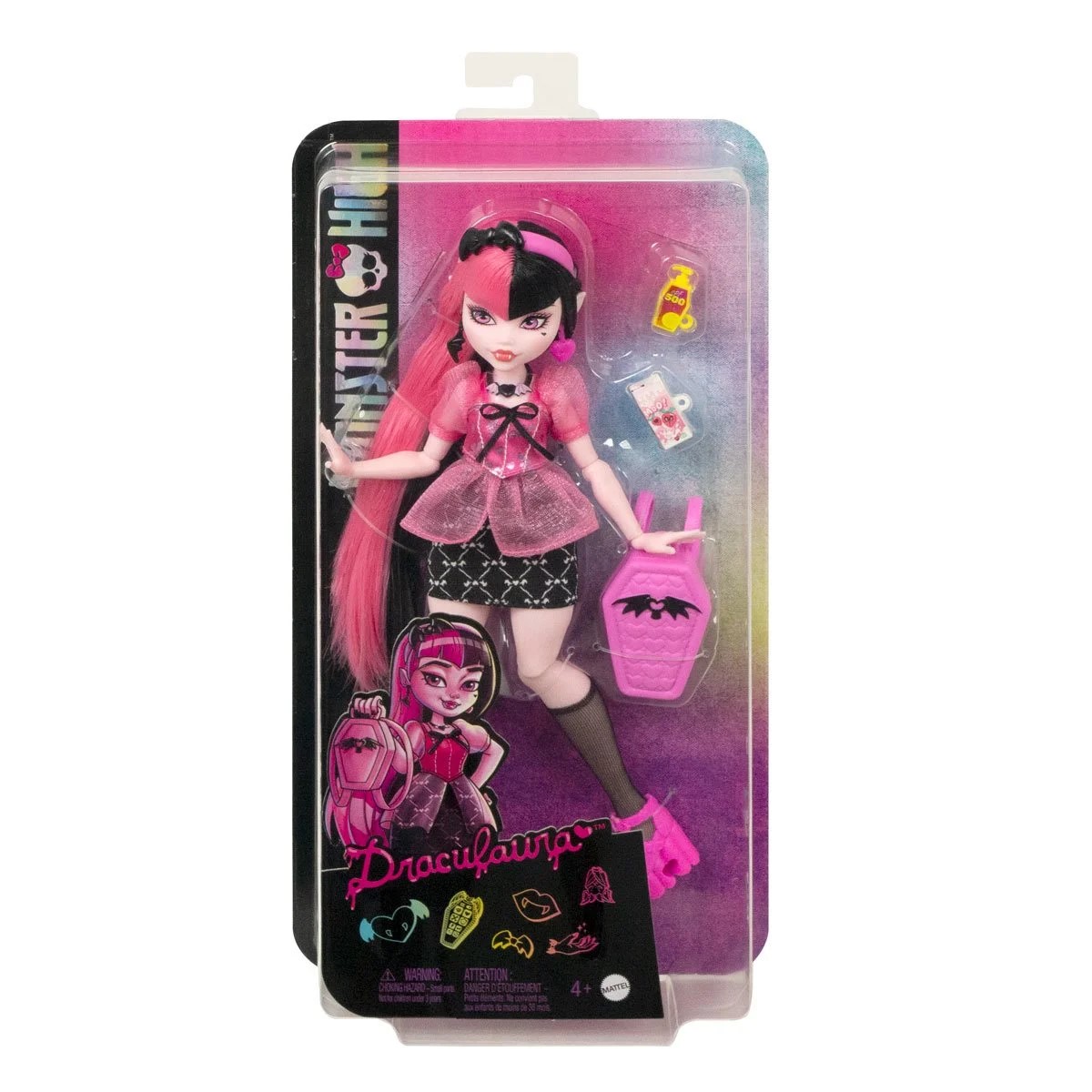 Кукла модельная Monster High Day Out Draculaura HKY71 - фото 6