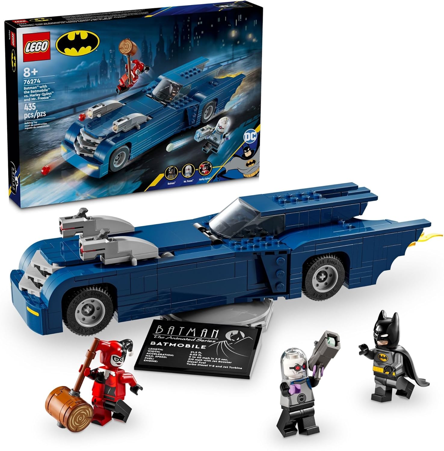 Конструктор LEGO Batman Movie Бэтмен vs Харли Квинн и м.Фриз - фото 1