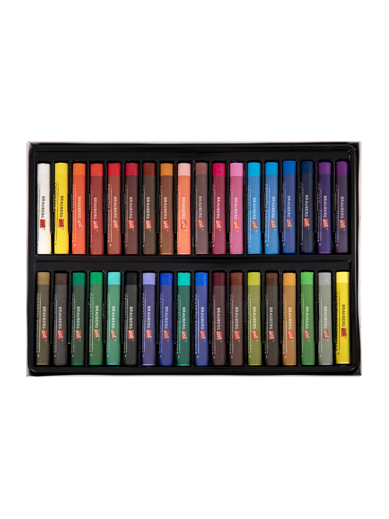 Пастель масляная Brauberg 36 шт. - фото 3