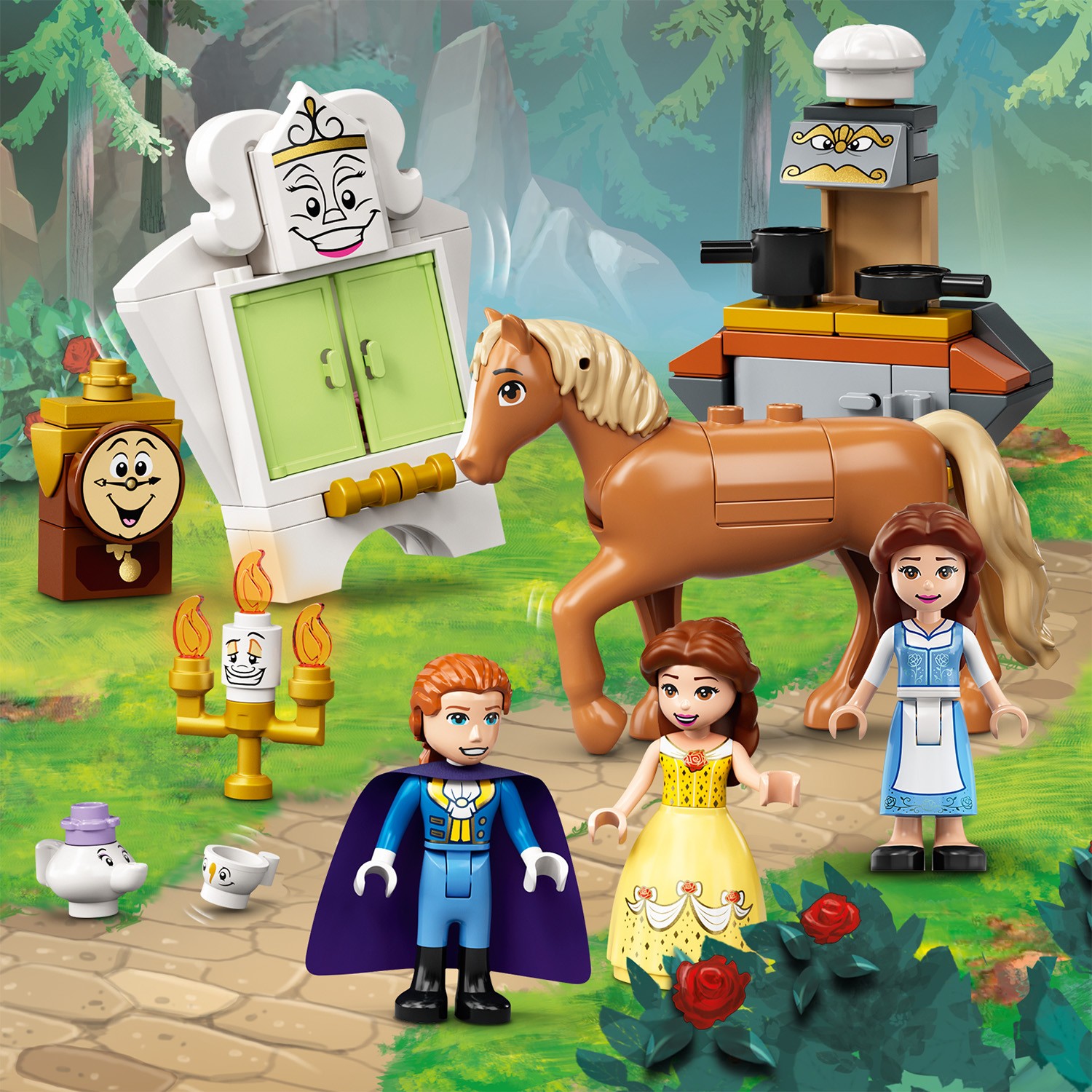 Конструктор LEGO Disney Princess Замок Белль и Чудовища 505 дет. - фото 4