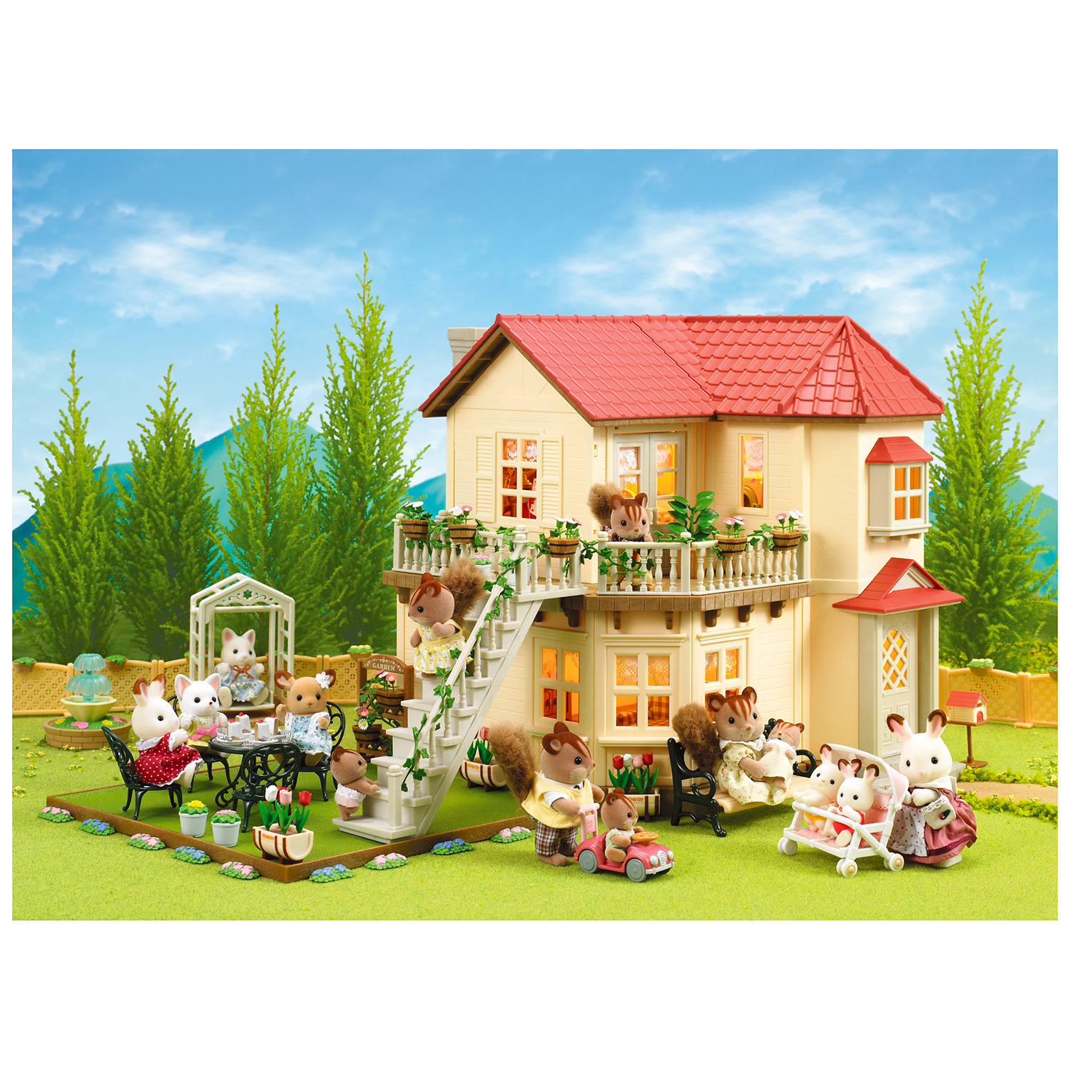 Домик для кукол Sylvanian Families 2752 - фото 8