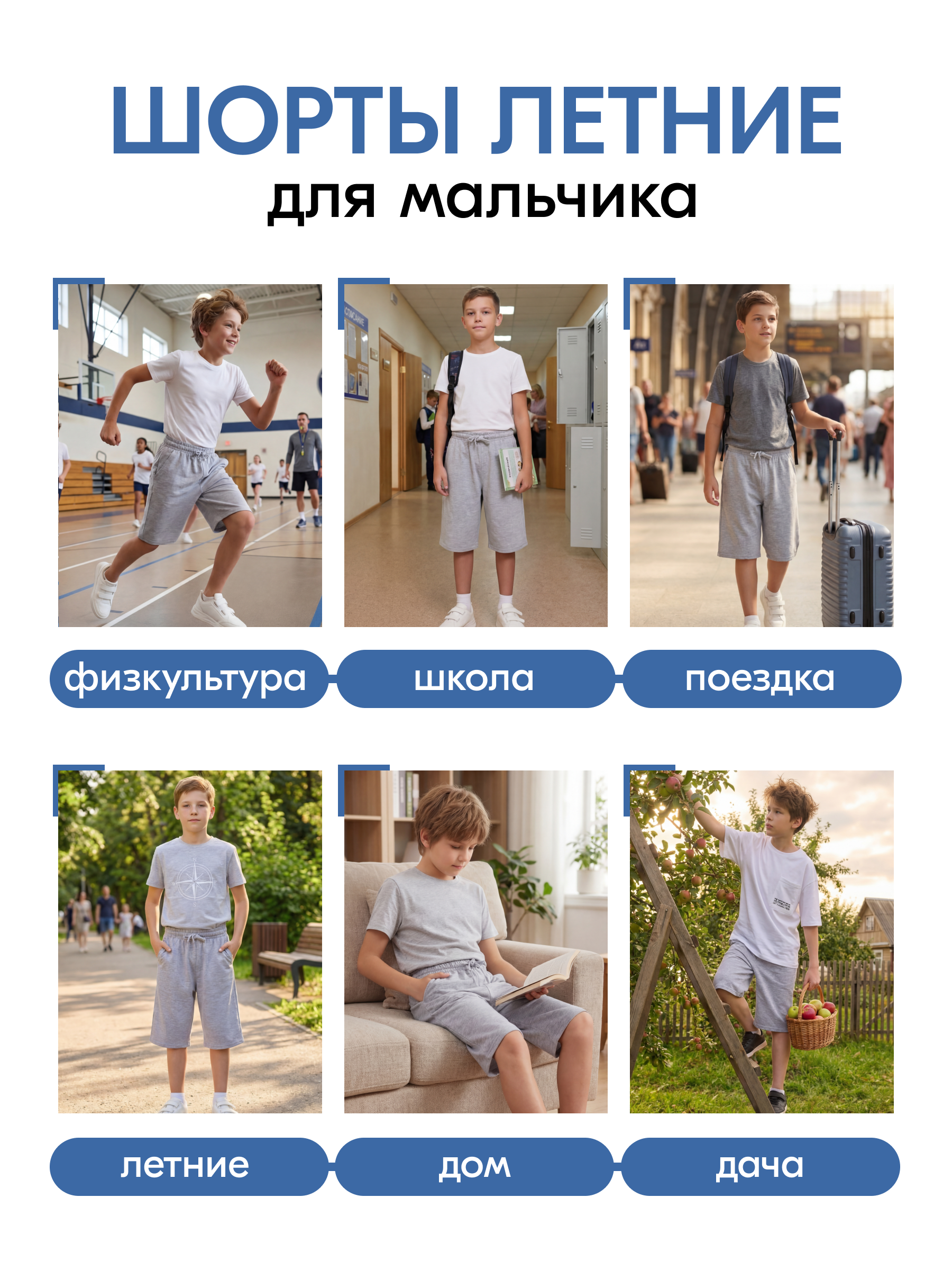 Шорты N.O.A. 11517-1 - фото 5