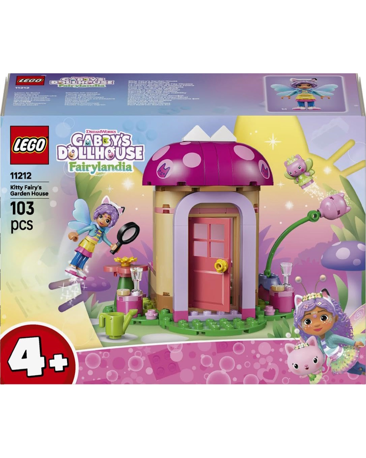 Конструктор LEGO Friends Вечеринка в саду феи-котенка 103 дет. - фото 7