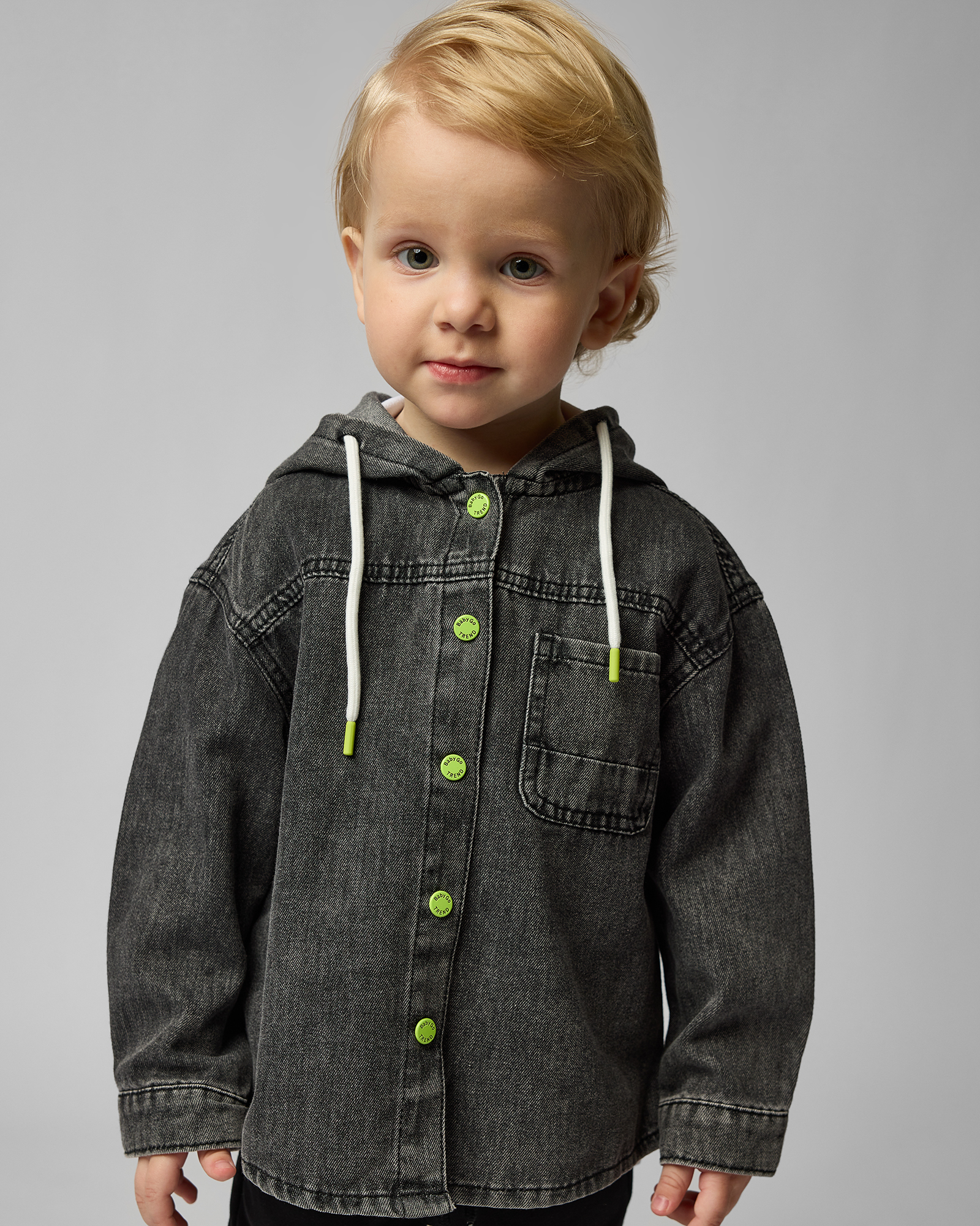 Джинсовая куртка BabyGo trend S24BT1-D67ib-99 - фото 1