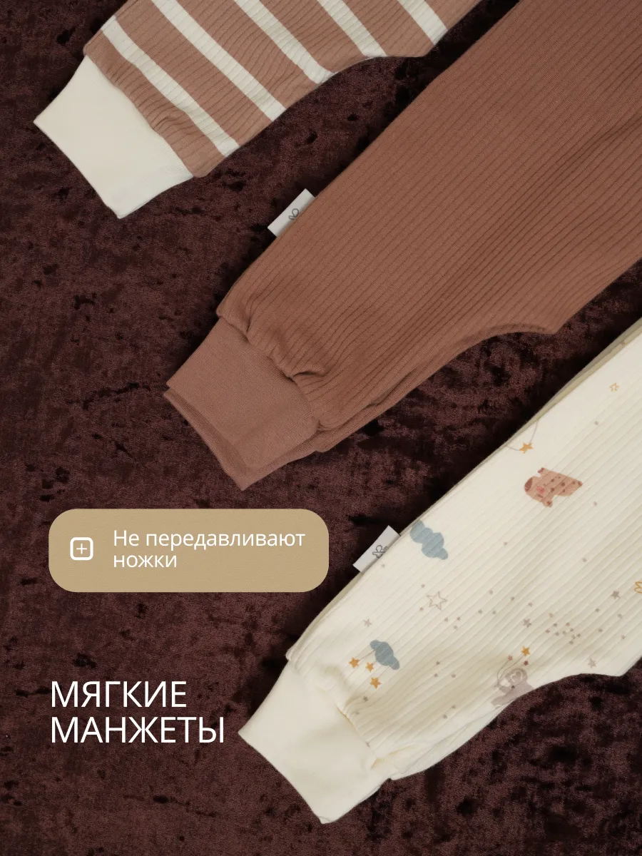 Штанишки 3 шт Супер Пупс нбр/3пр/шт/sk21/полоска/сон - фото 6