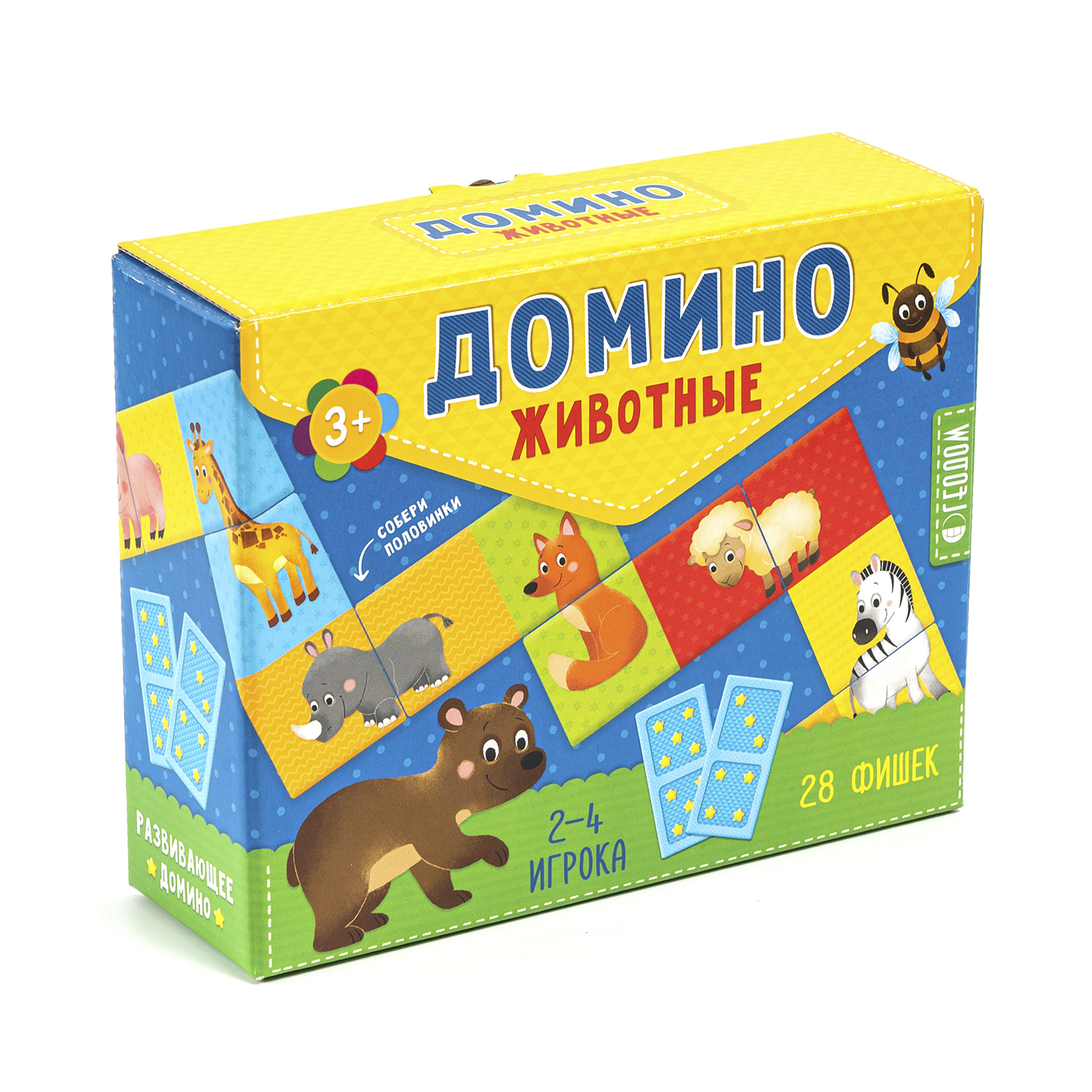 Настольная игра ГЕОДОМ Домино - фото 3