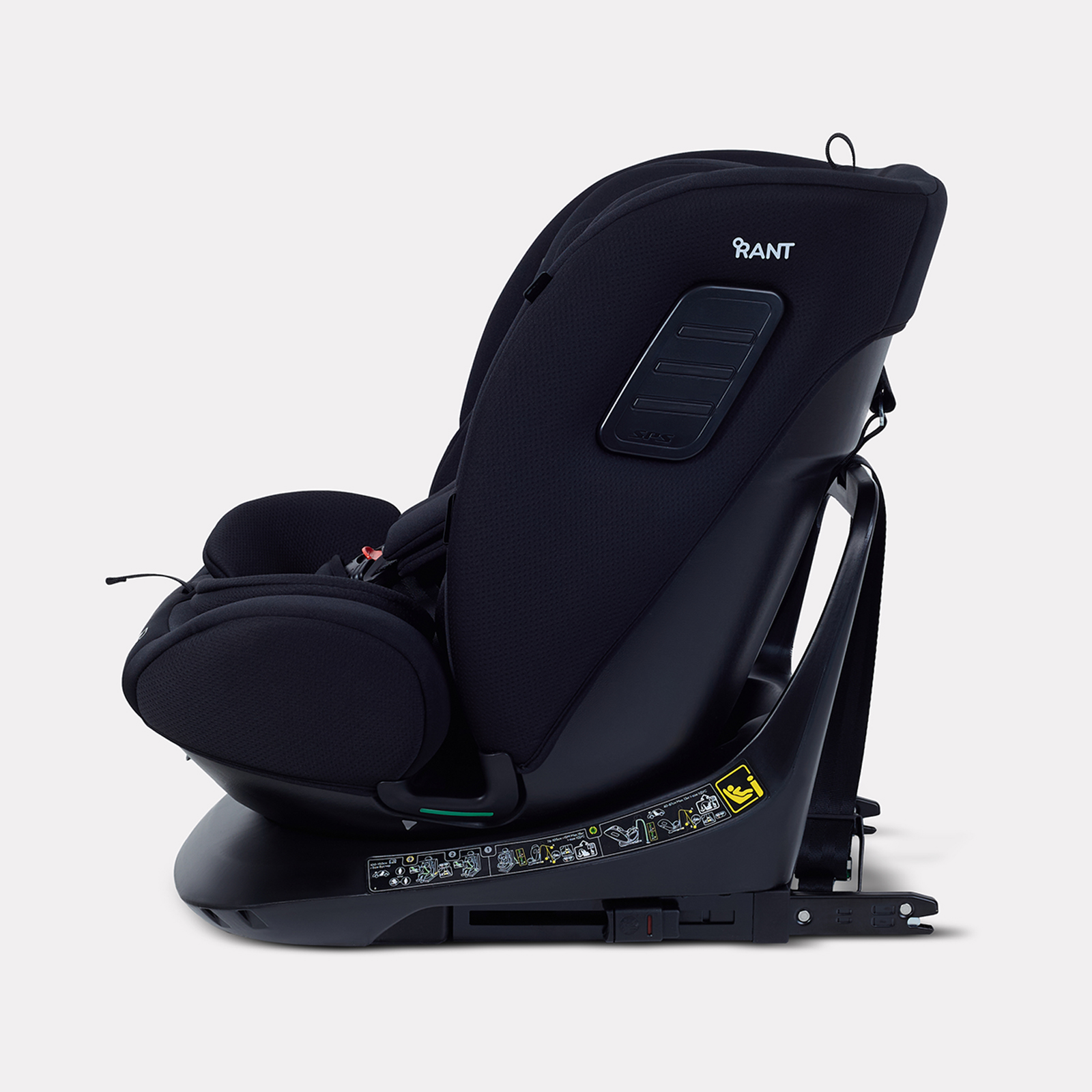 Автокресло Rant Skyline isofix Isofix 0+/1/2/3 (0-36 кг) черный - фото 6