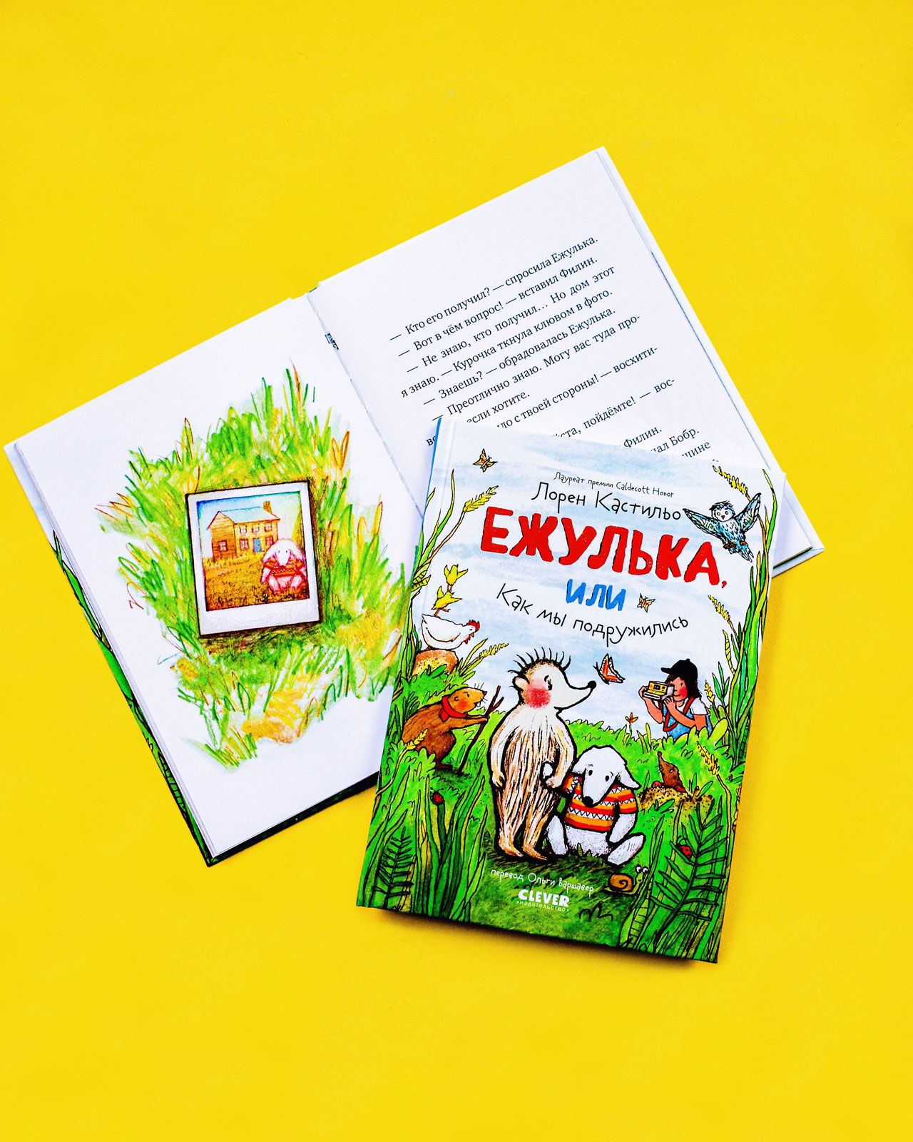Книга Clever Издательство Ежулька или Как мы подружились - фото 3