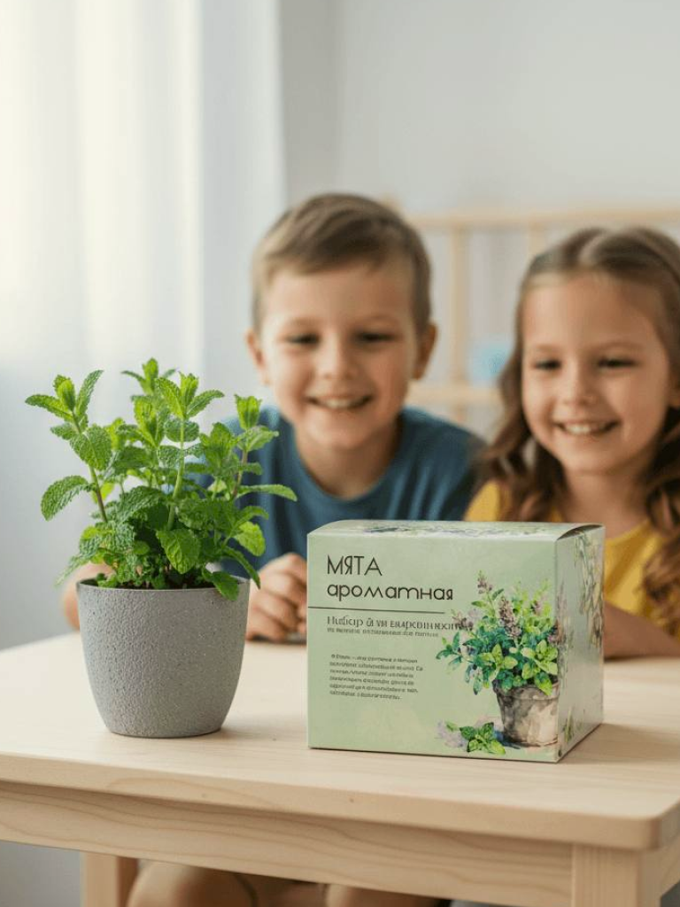Набор для выращивания ECOSEEDS мята - фото 5