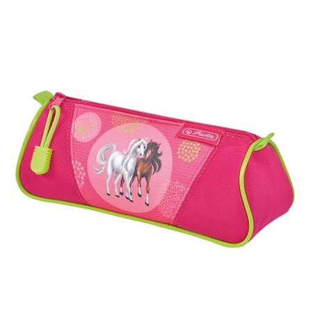Пенал косметичка Herlitz Triangular Spring Horses