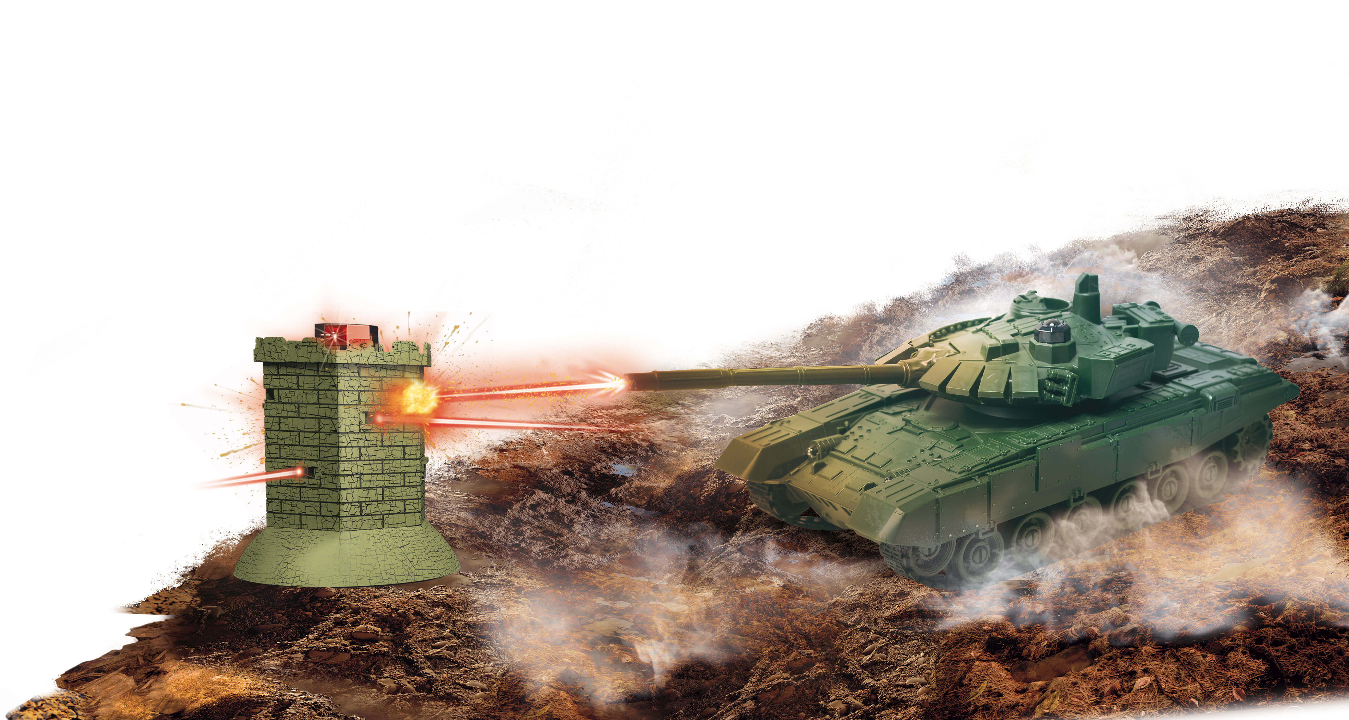 Танк РУ CROSSBOT 1:24 - фото 1