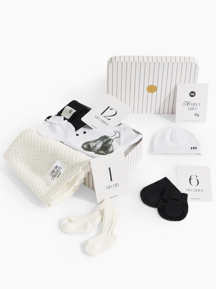 Комплект Happy Baby 90158-0_black&white - фото 16