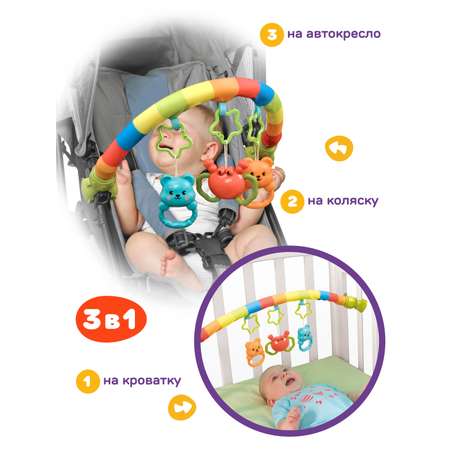 Игрушка Жирафики дуга Радуга